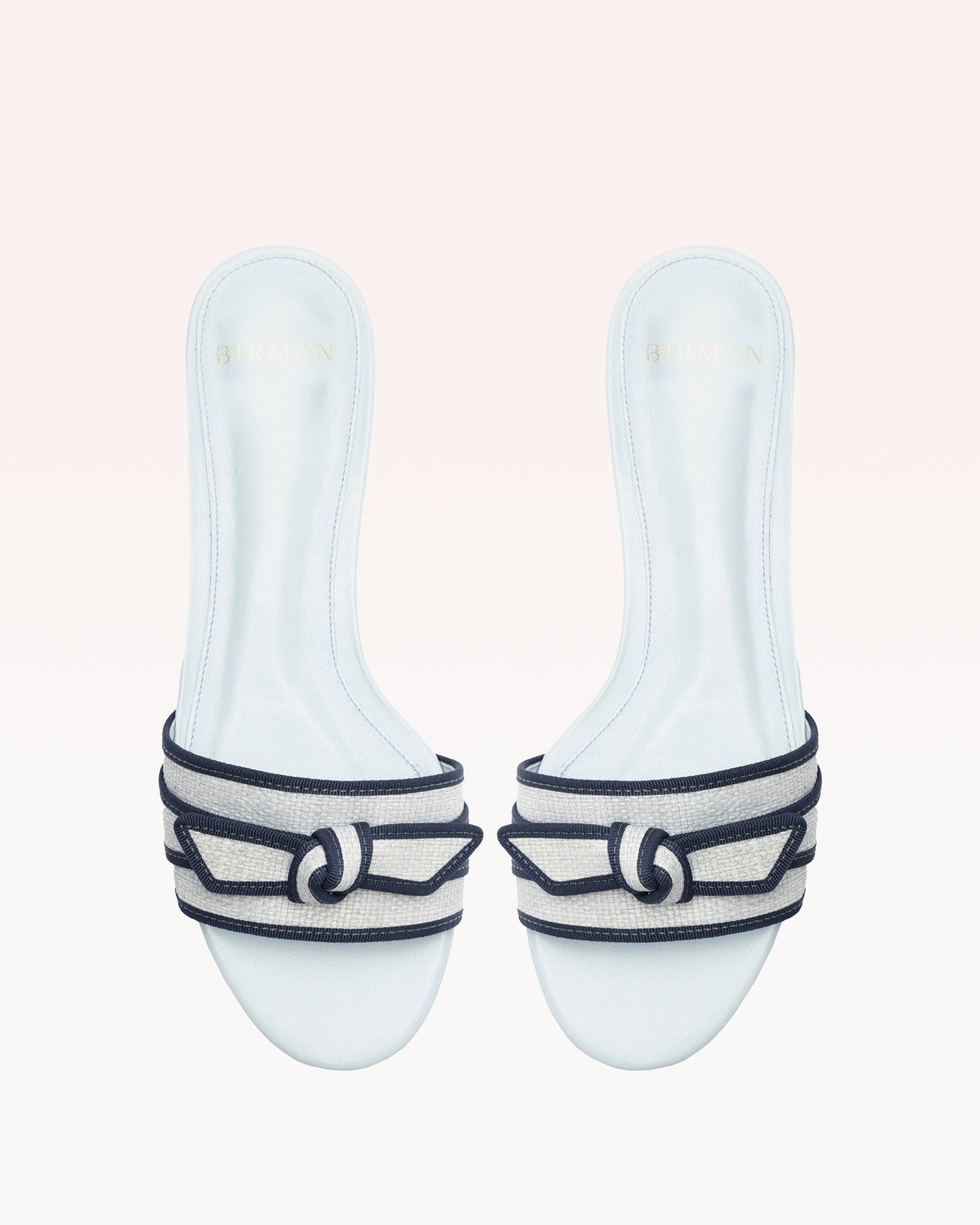 GROSGRAIN RAFFIA FLAT - 3