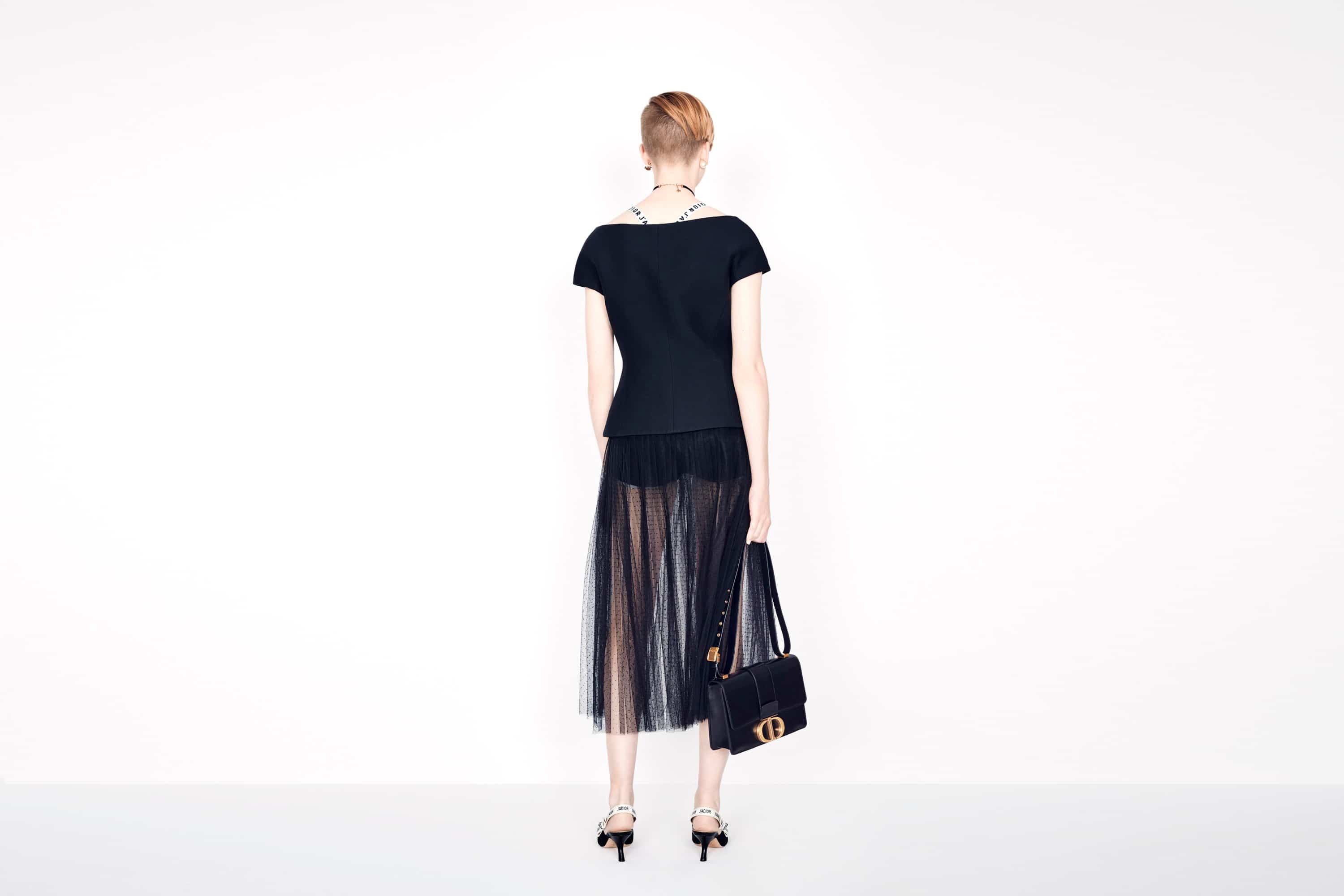 Mid-Length Pleated Skirt - 4