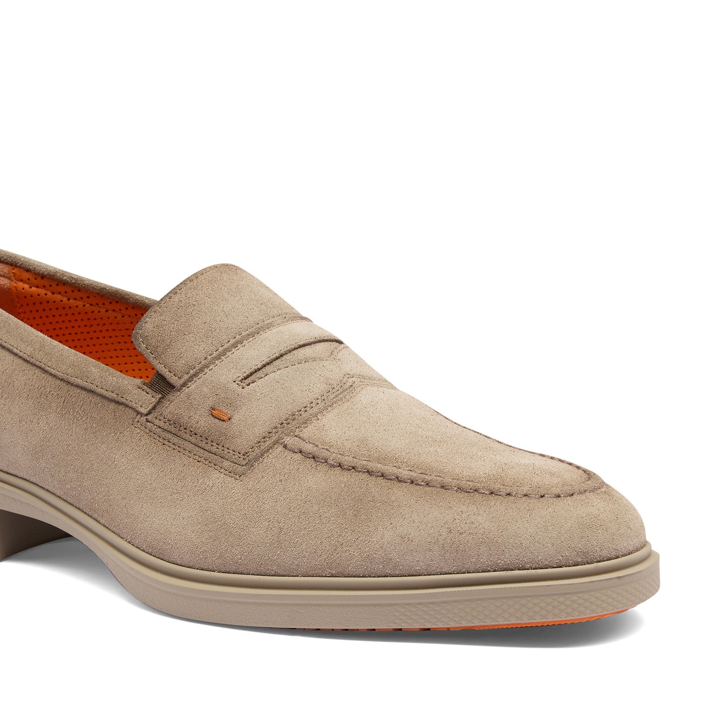 Men's beige suede Easy loafer - 6