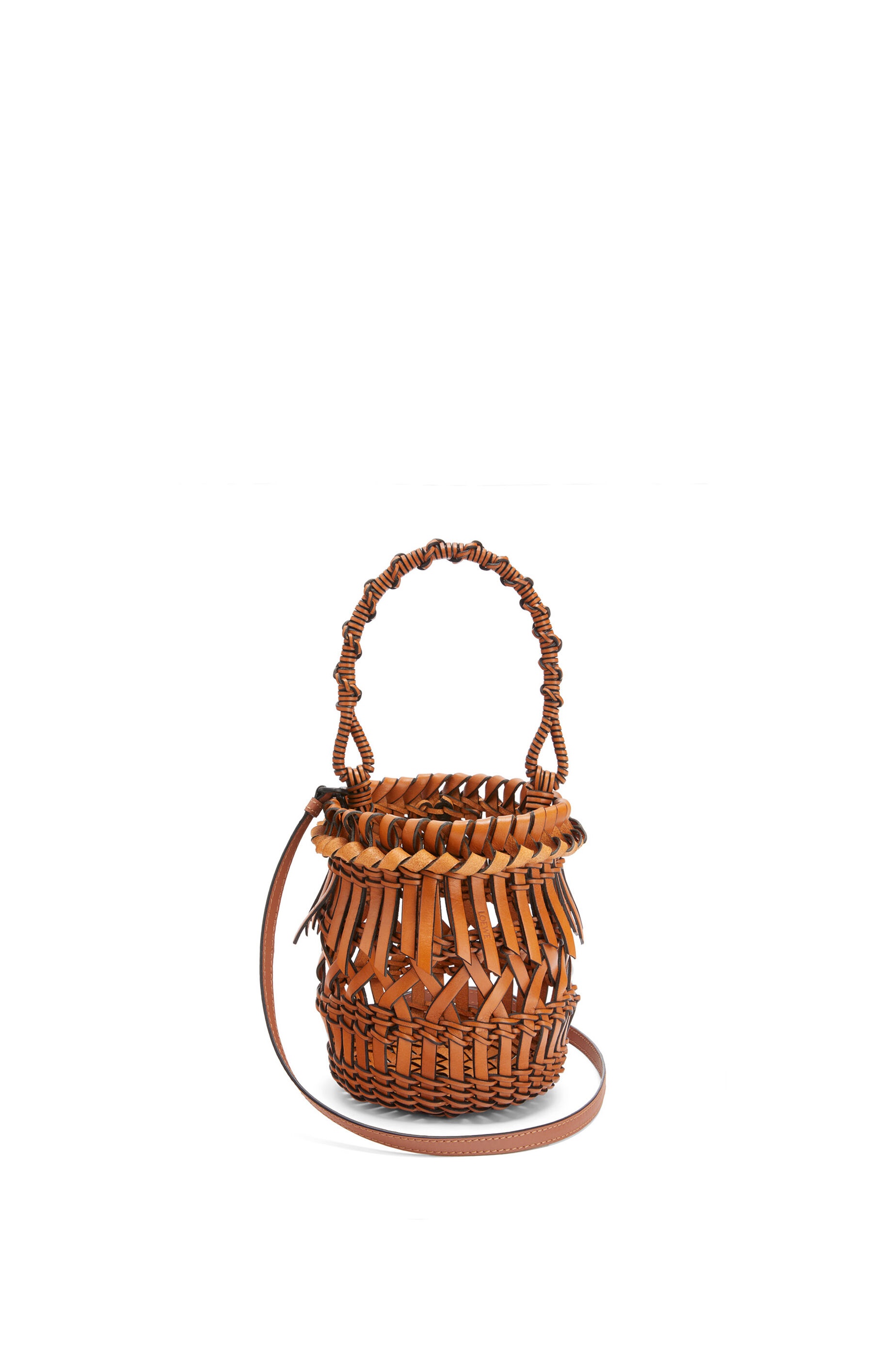 Small Fringes Bucket bag in calfskin - 1