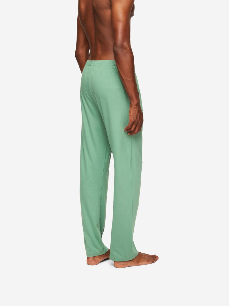 Men's Pyjamas Basel Micro Modal Stretch Sage Green - 6
