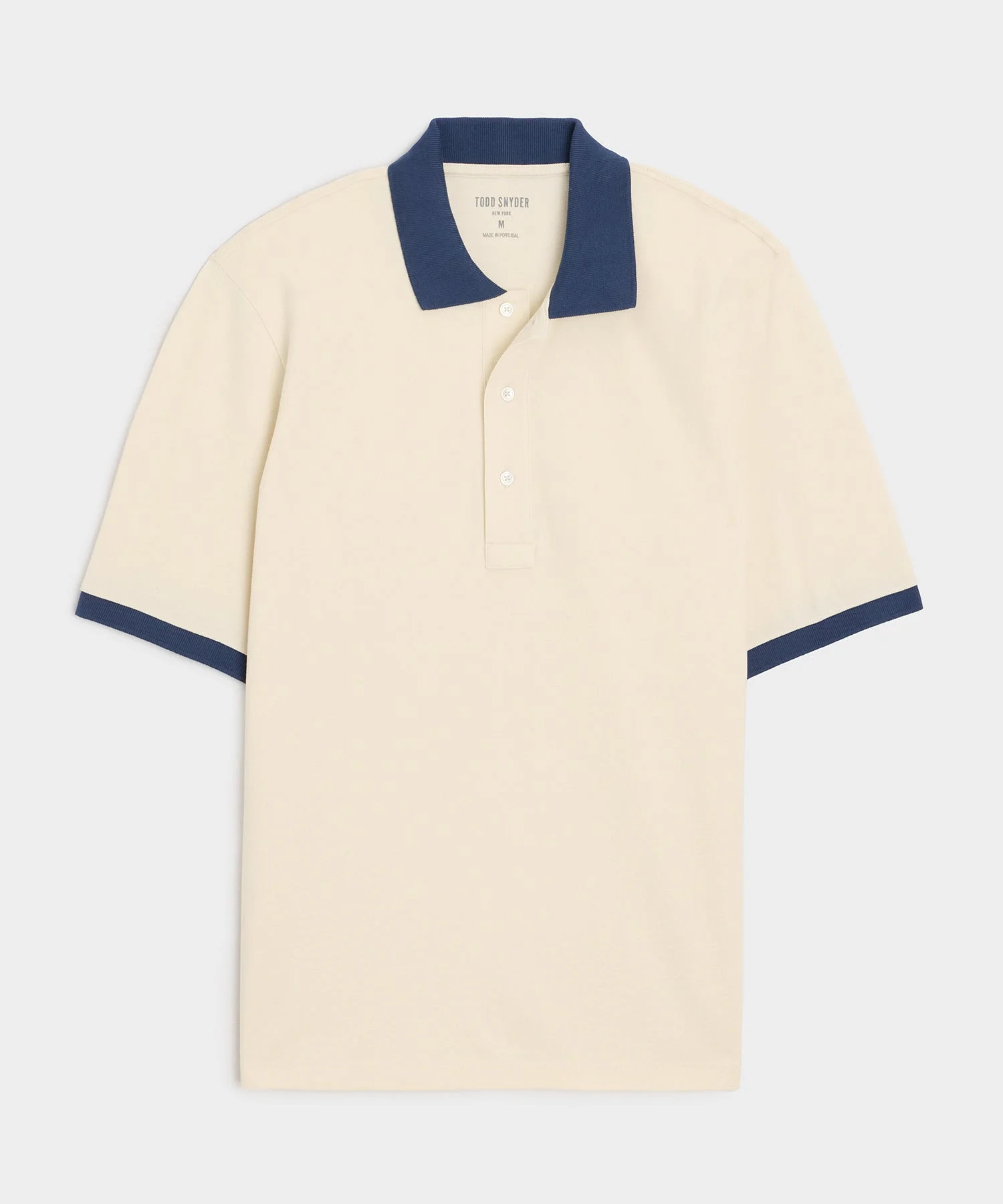 Cotton Pique Ringer Polo - 1