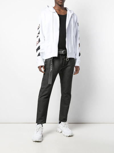 Off-White cropped belted jeans outlook