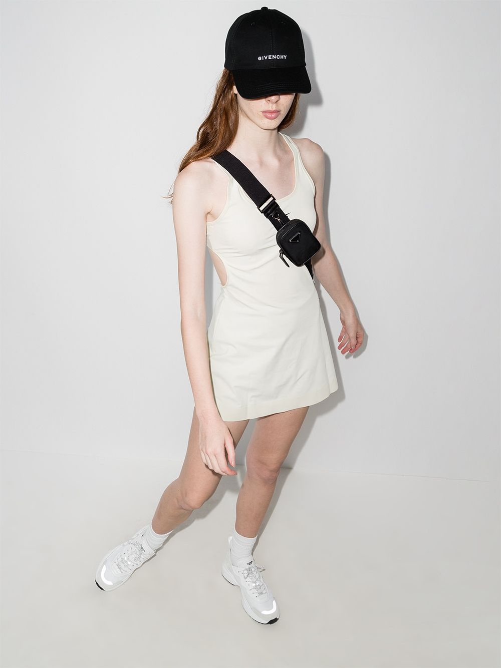 cut-out tennis dress - 5