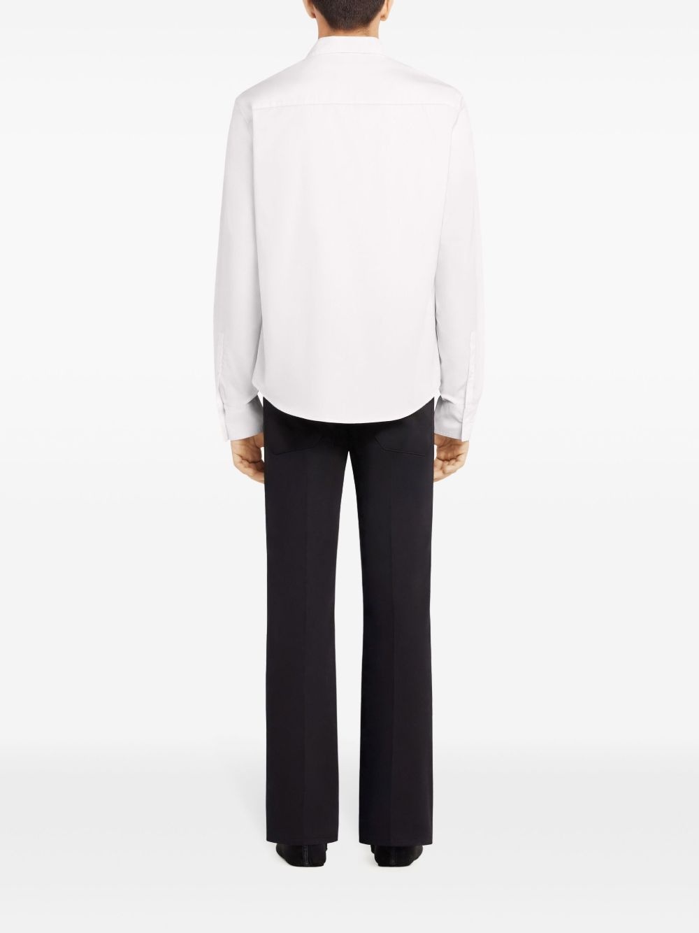 zipped poplin shirt - 4