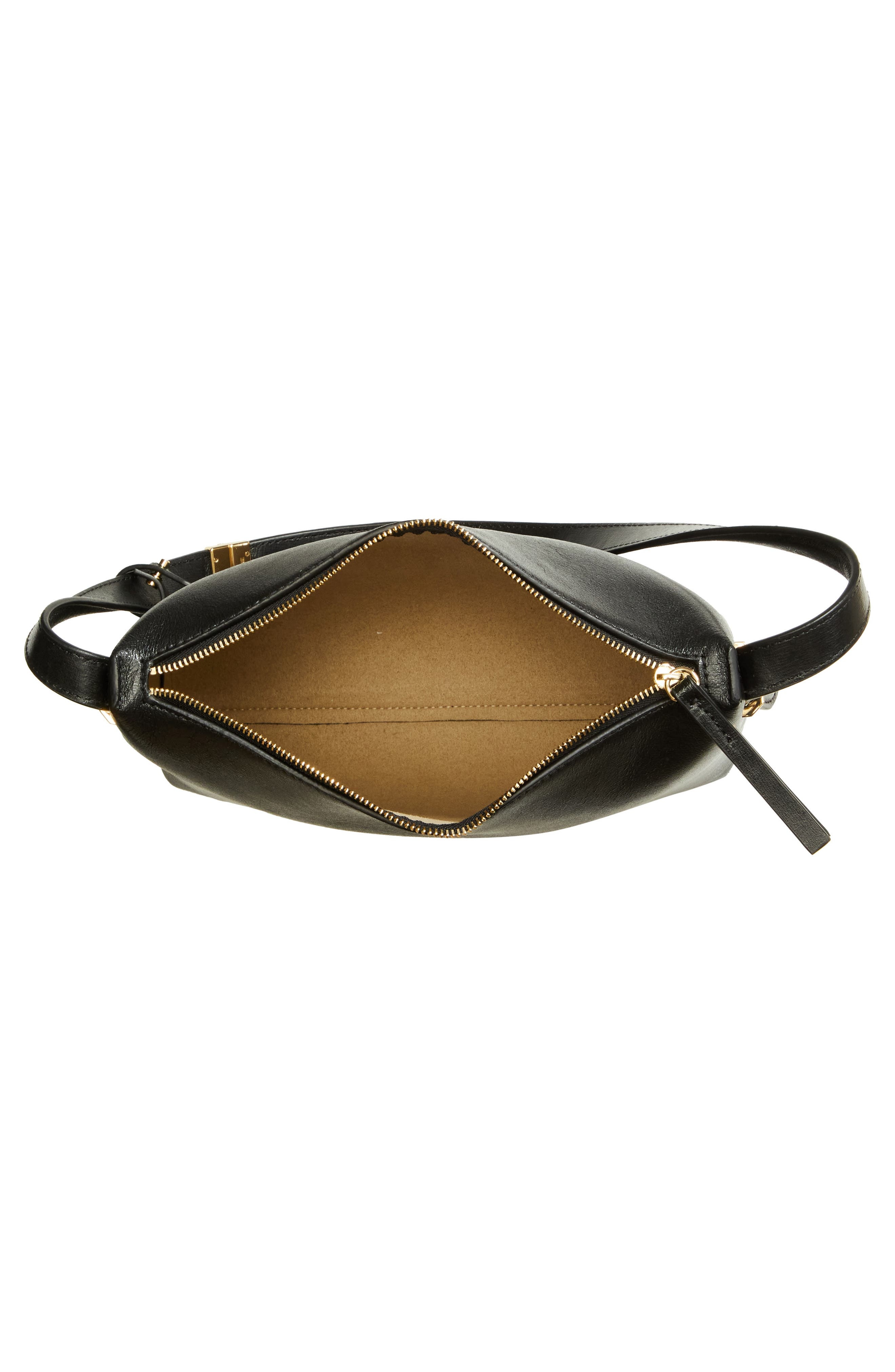 TOTEME Scoop Leather Clutch in Black at Nordstrom - 5