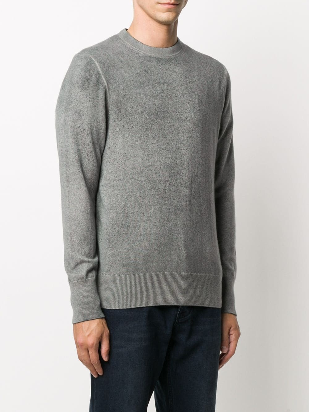 faded knitted sweatshirt - 3