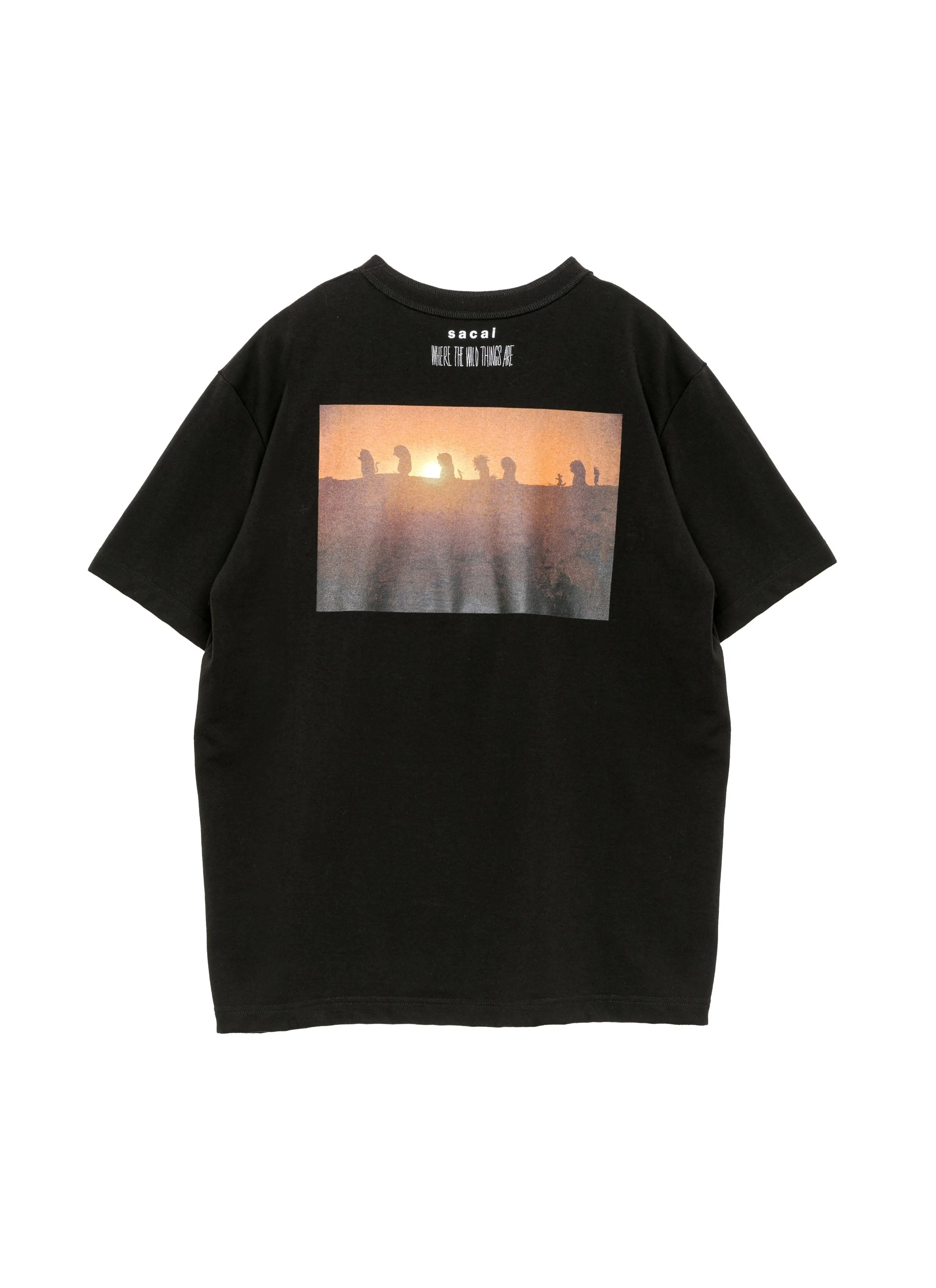 sacai WHERE THE WILD THINGS ARE T-Shirt | REVERSIBLE