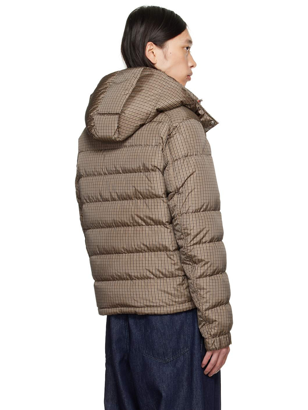 Brown & Orange Jonage Reversible Short Down Jacket - 3