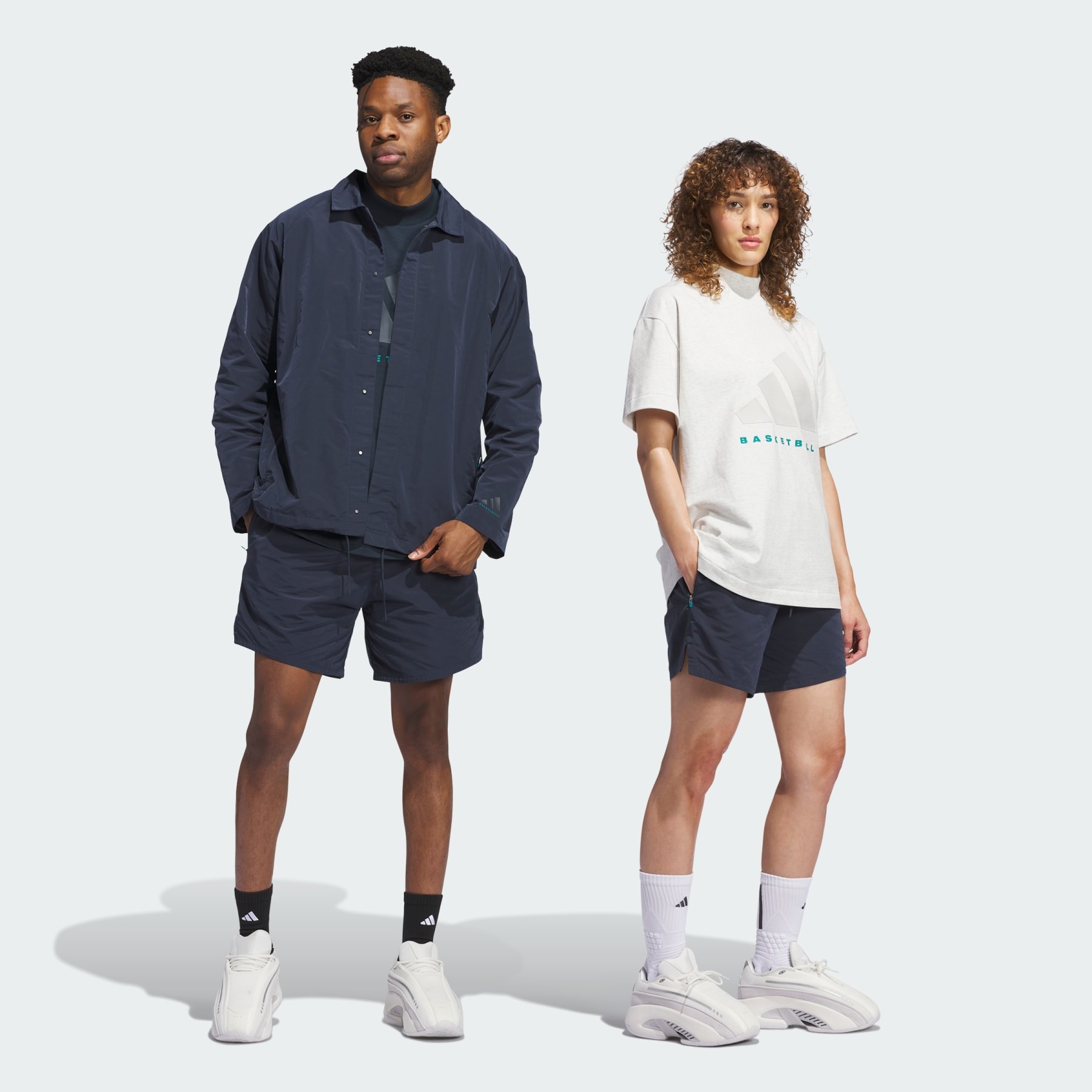 adidas Basketball Woven Shorts (Gender Neutral) - 3