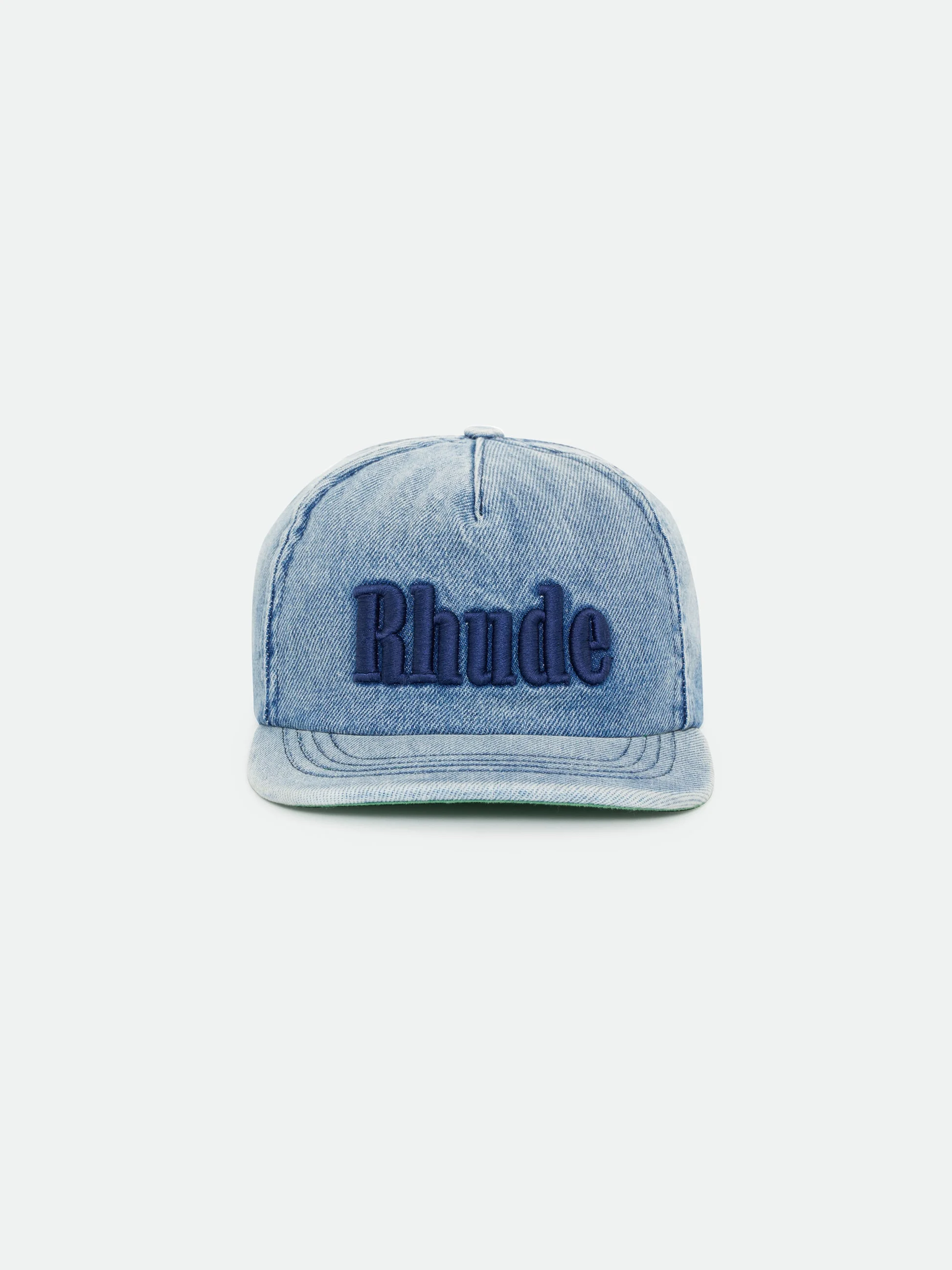 RHUDE LOGO DENIM HAT - 1