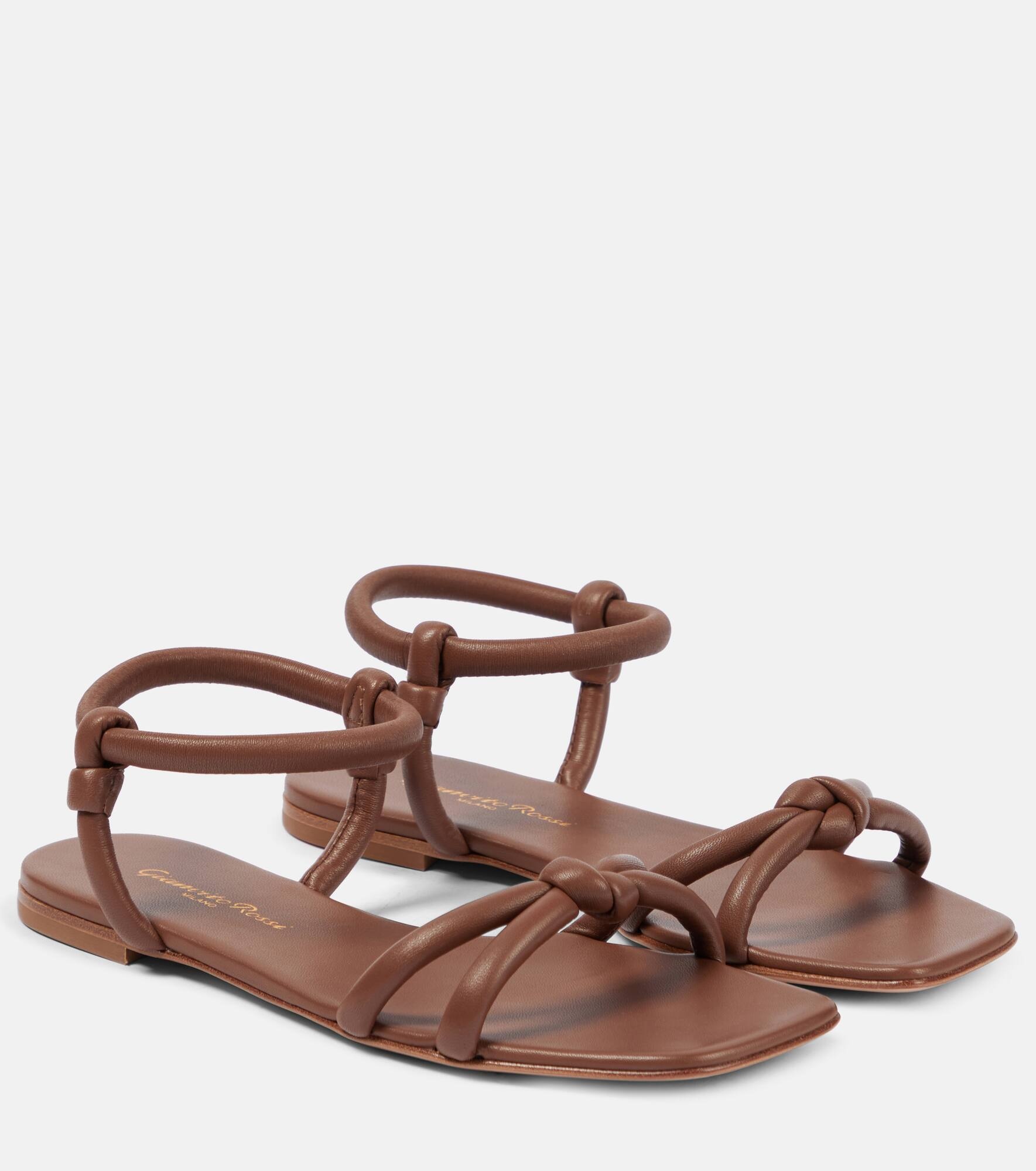 Juno leather sandals - 1