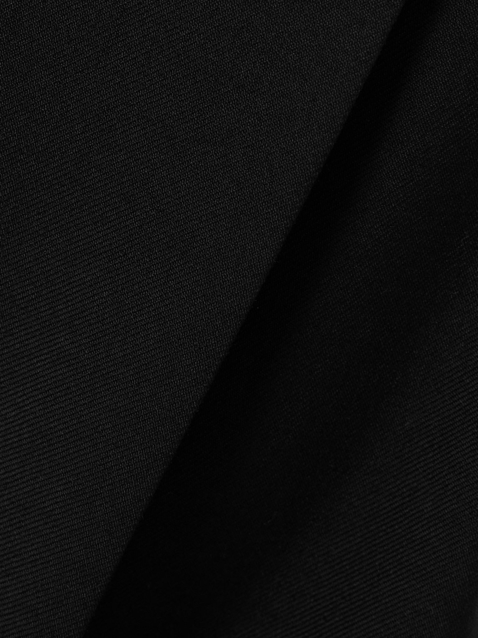 D'Homme pleated wool-twill tapered pants Black - 5