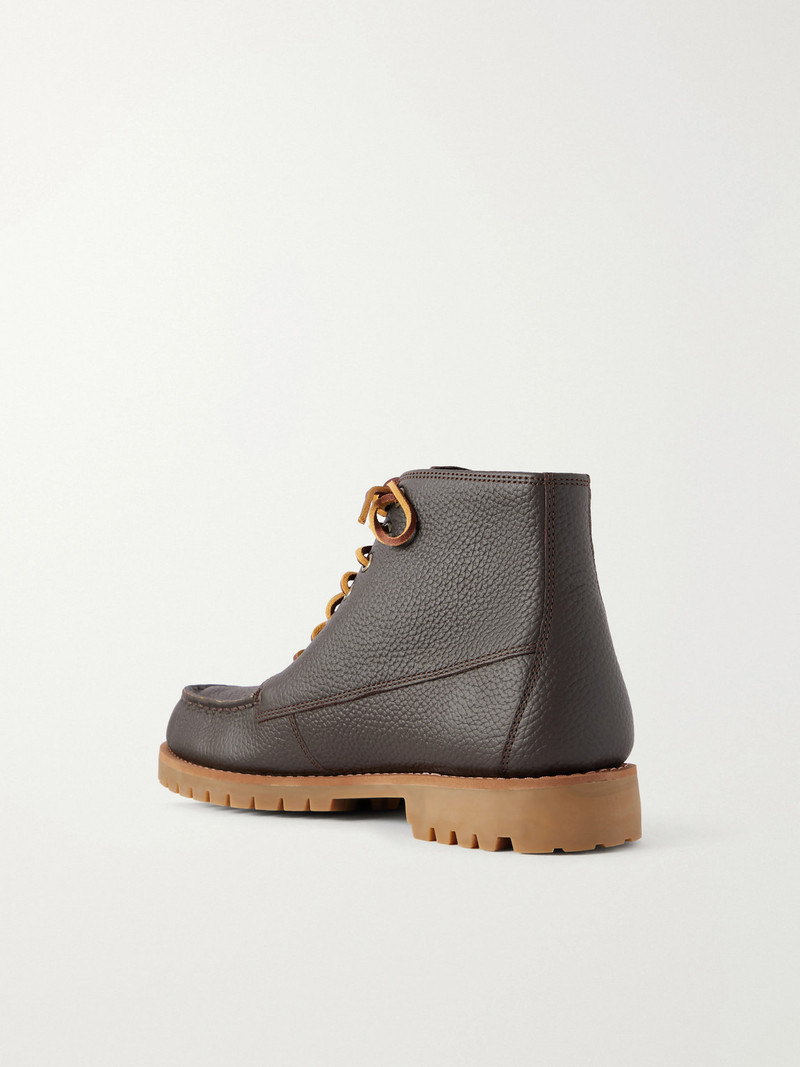 Carter Full-Grain Leather Lace-Up Boots 4