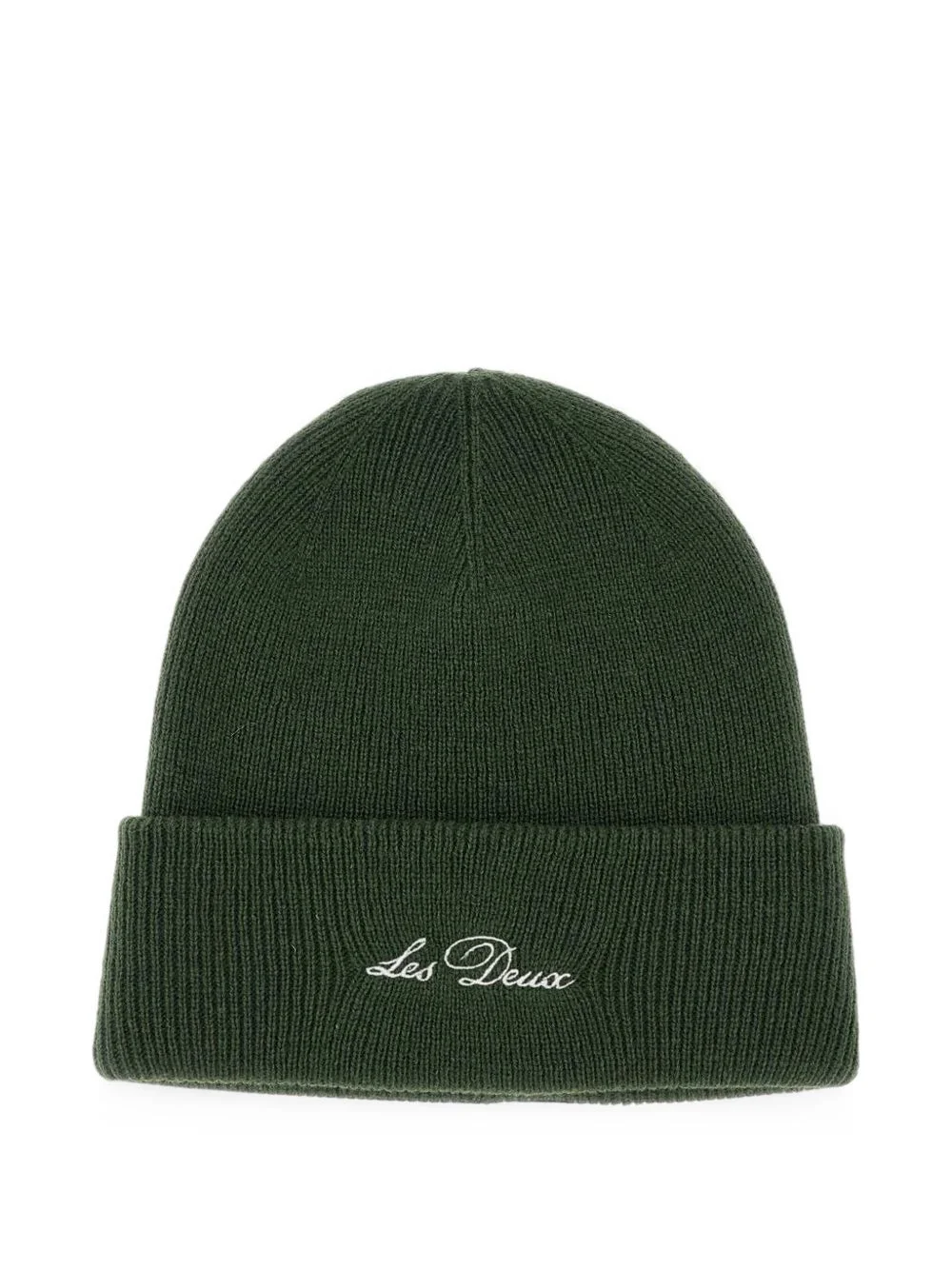 Signature logo-embroidered wool beanie hat - 1