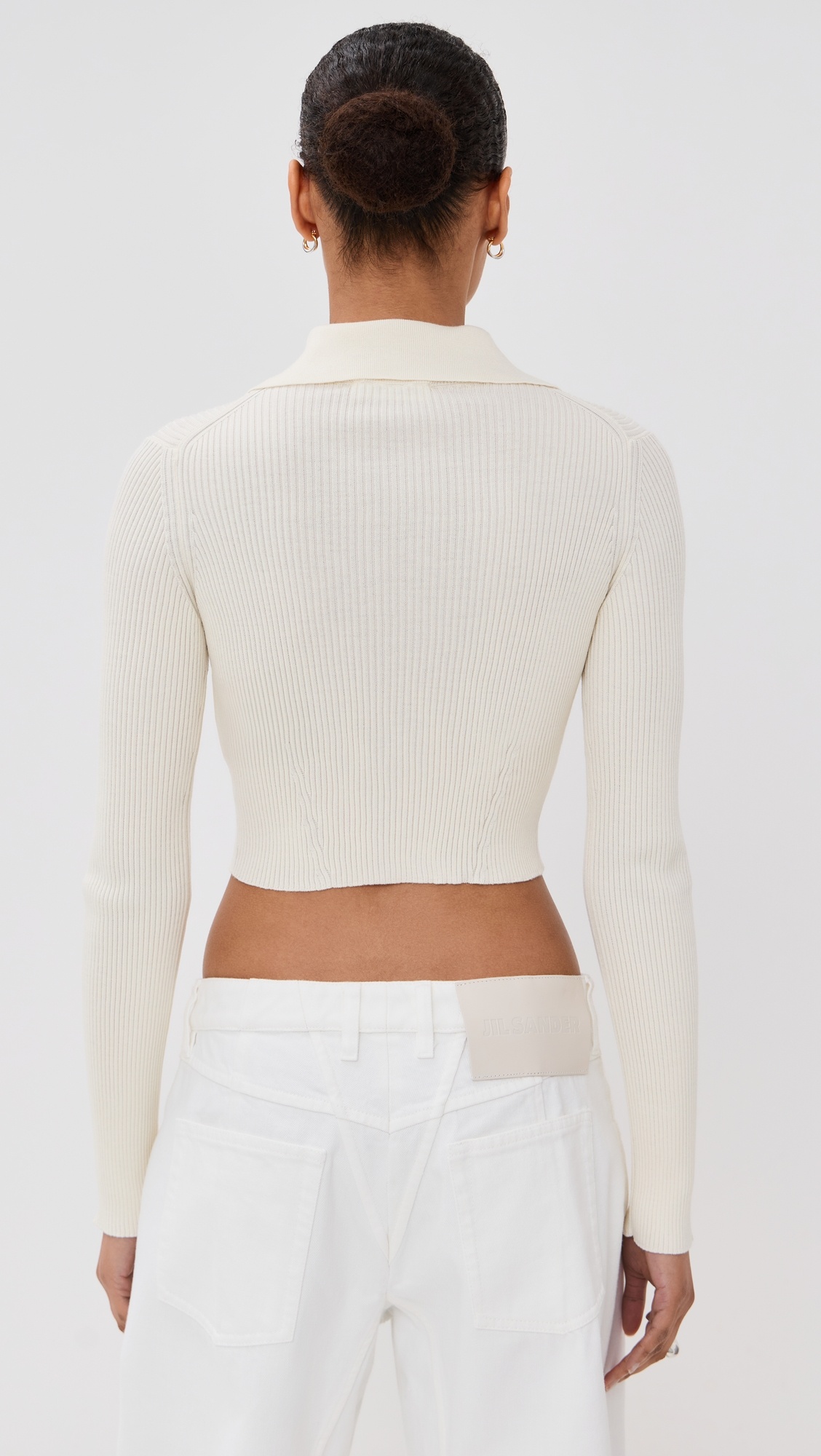 Cardigan With Polo Collar - 2