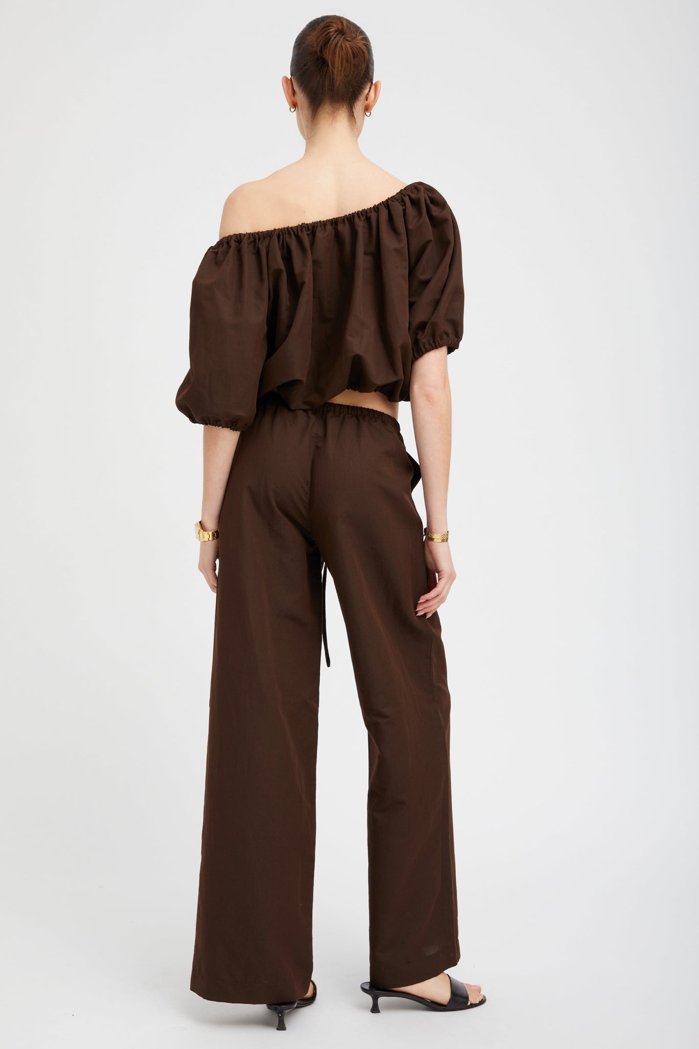 AMERICANO LINEN DRAWSTRING PANTS - 3
