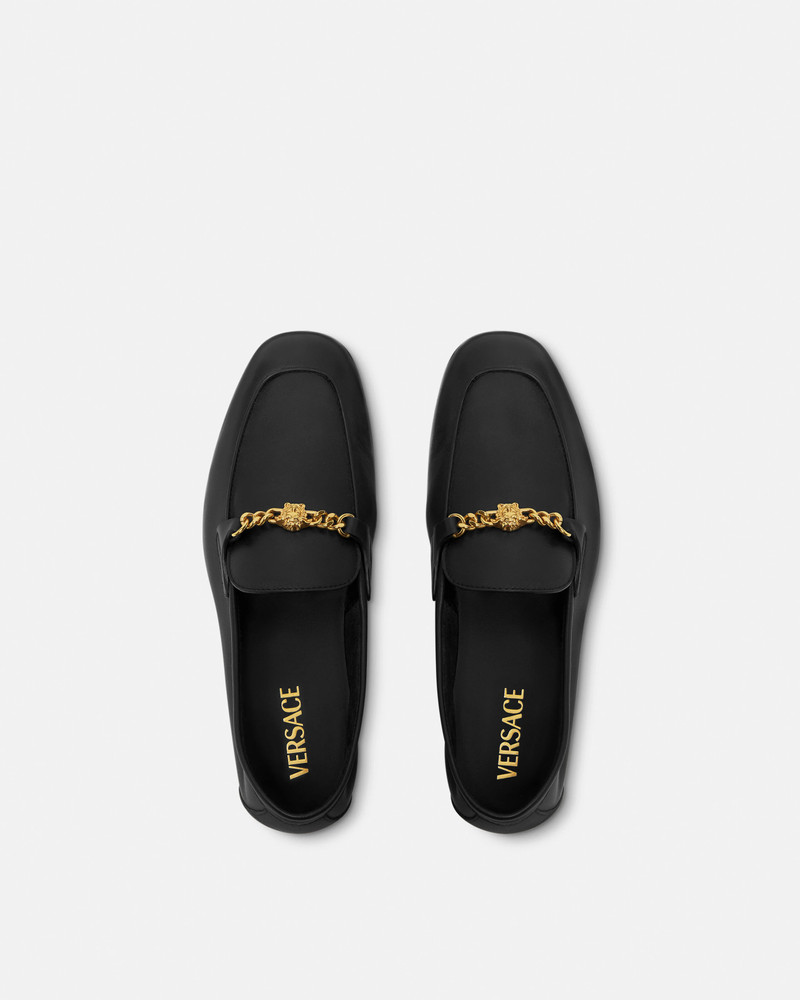 Medusa Leather Slippers 3