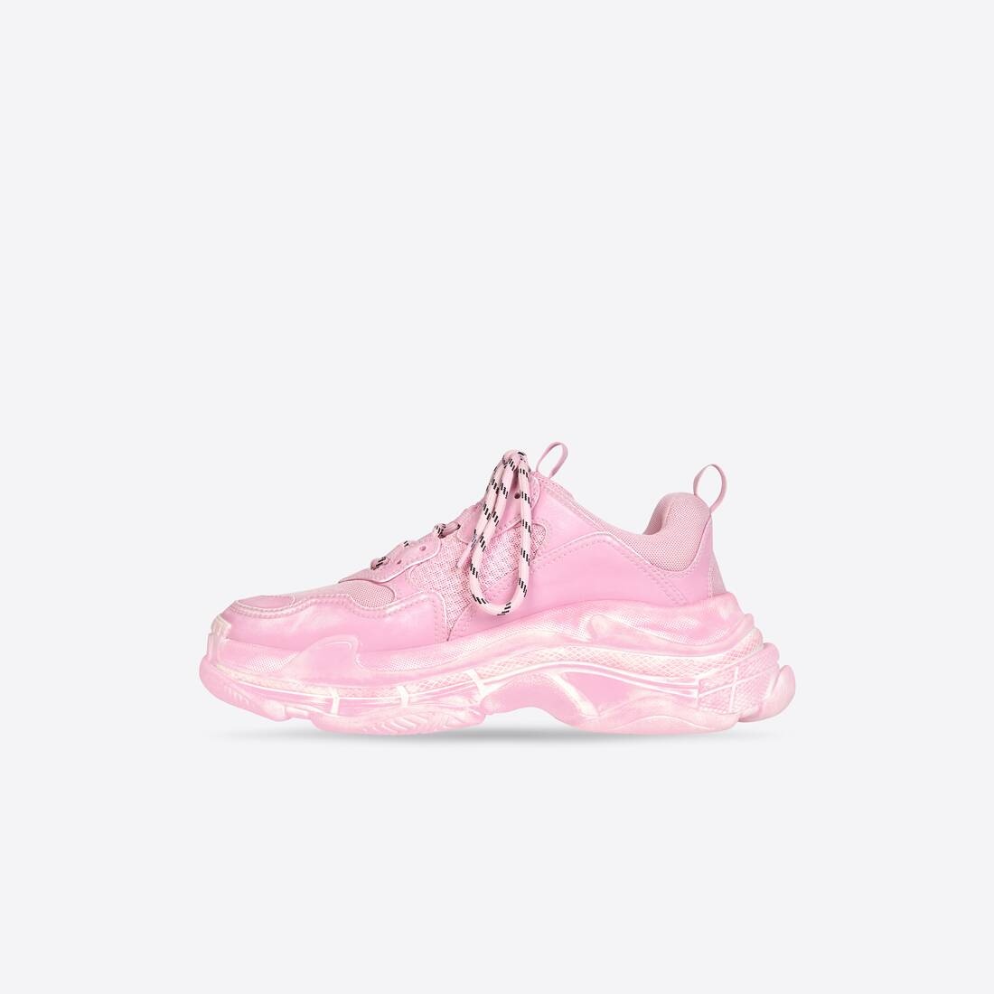 Women's Triple S Faded Sneaker in Pink - 4