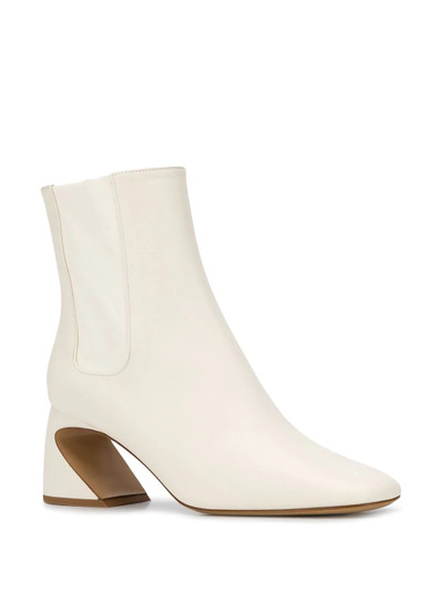 Jil Sander sculptural heel ankle boots outlook