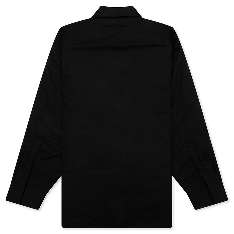 Acne Studios BUTTON-UP JACKET - BLACK outlook