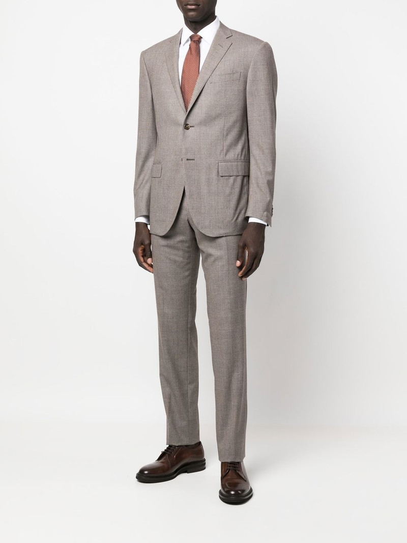 CORNELIANI single-breasted tailored suit outlook