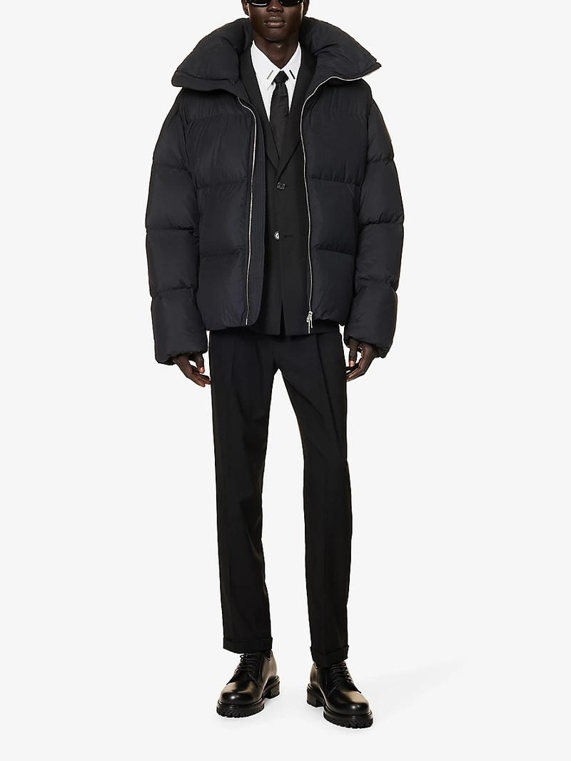 Off-White Arrow-patch padded regular-fit shell-down jacket outlook