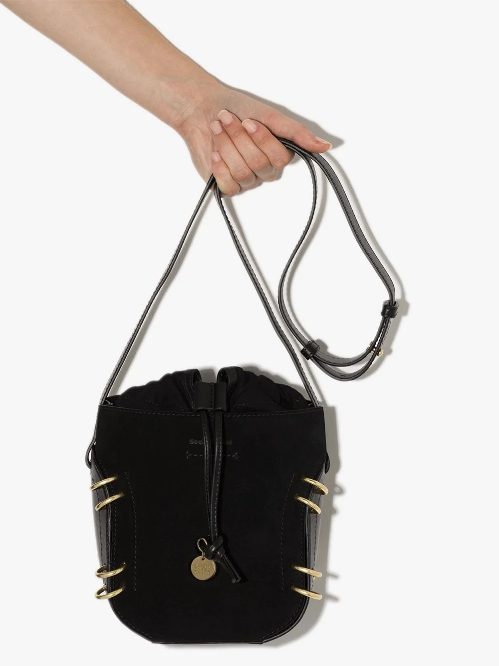 Alvy leather bucket bag - 4