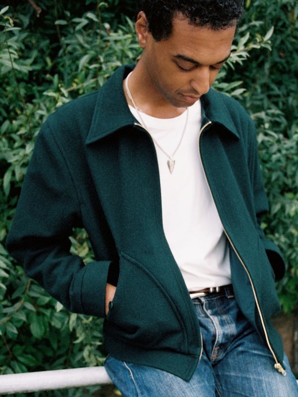 Blake Wool Jacket Racing Green - 3