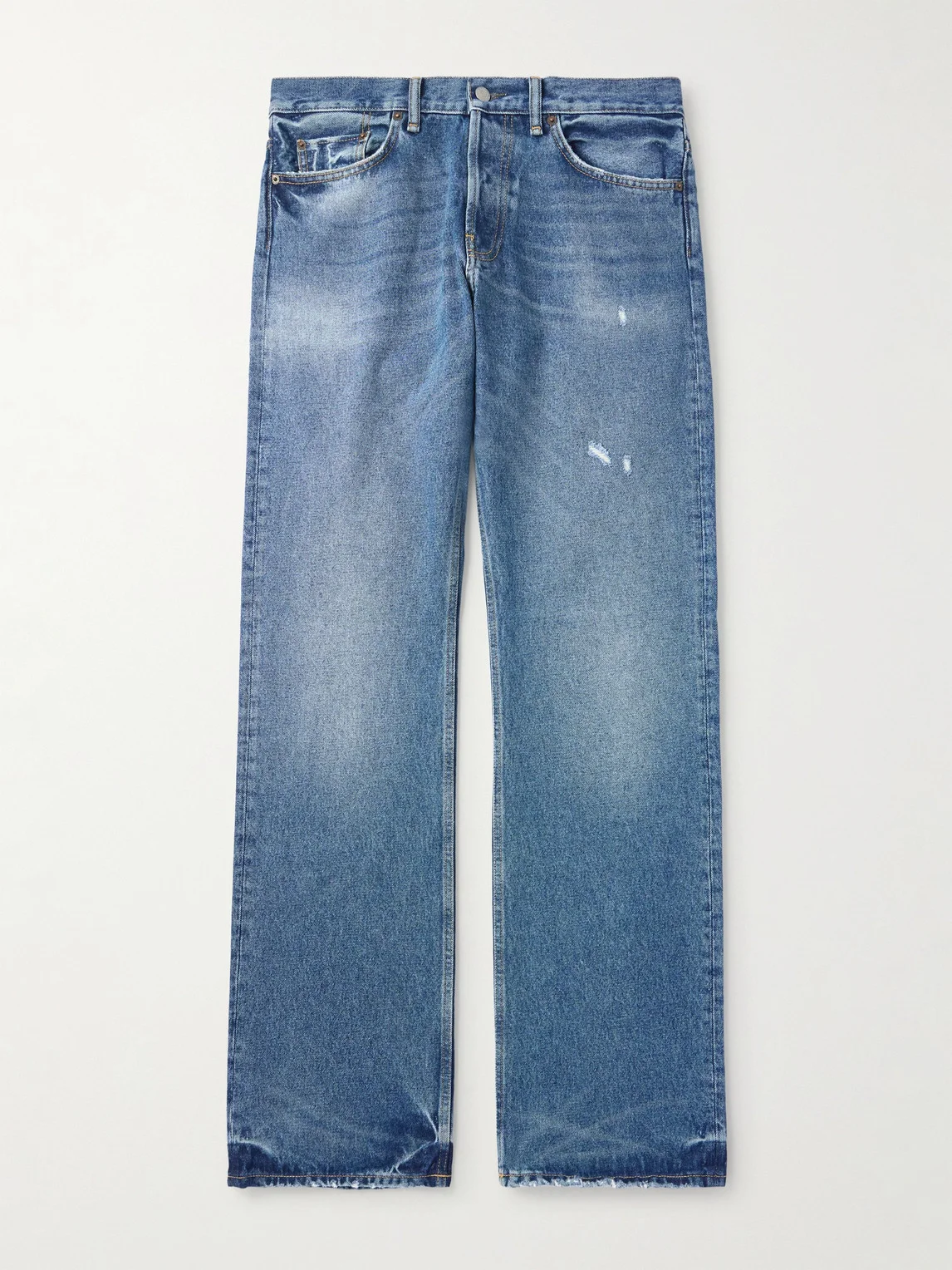 2010M Straight-Leg Distressed Jeans - 1