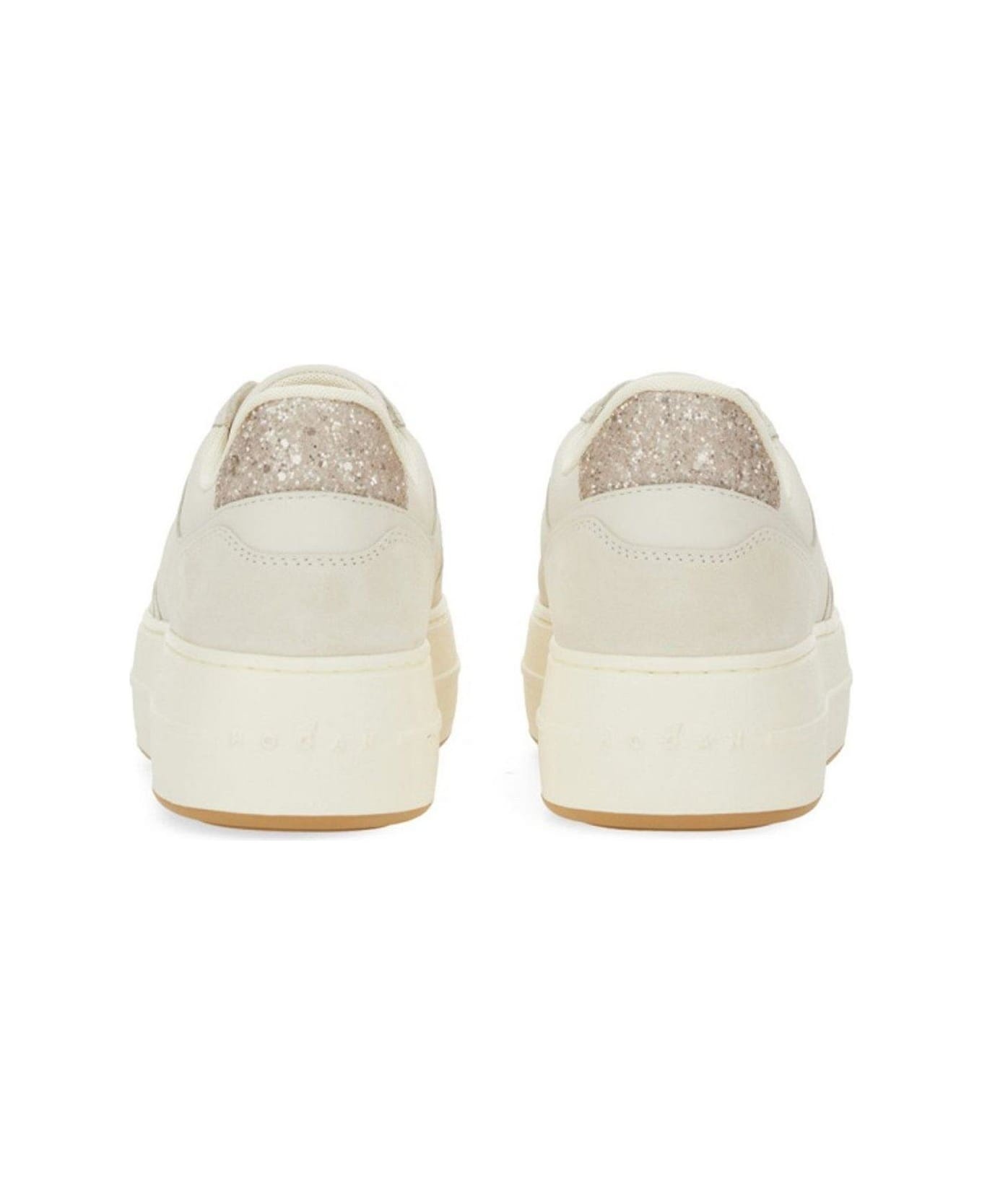 H670 Glittered Lace-up Sneakers - 4