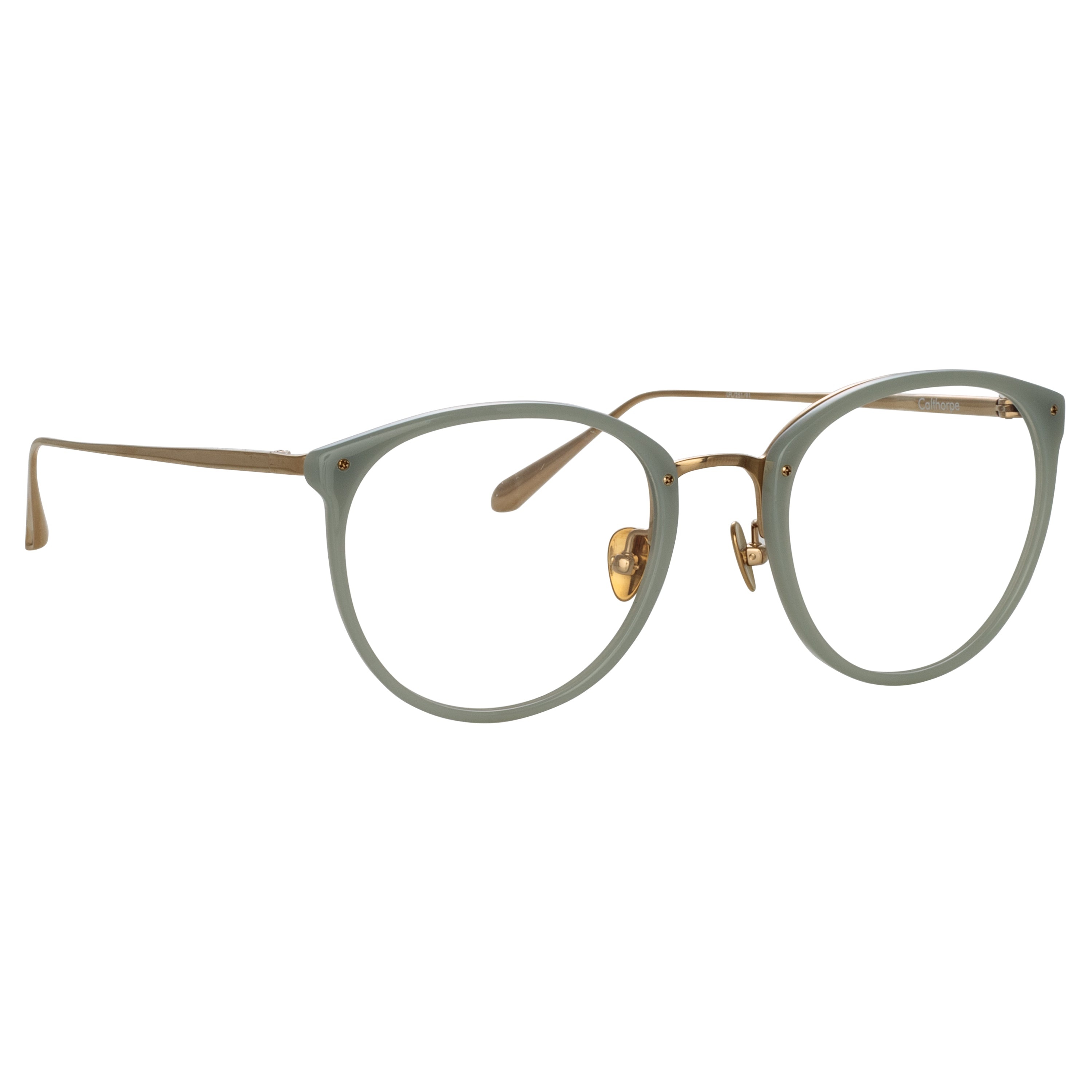 CALTHORPE OVAL OPTICAL FRAME IN STEEL - 2