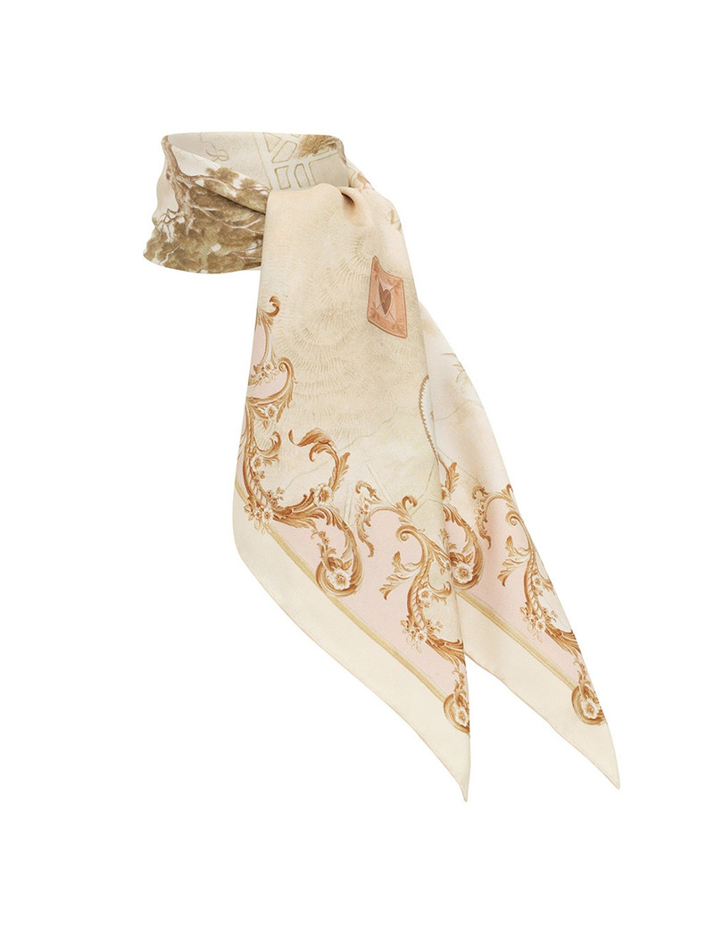 PRINTED SILK SQUARE 70 1