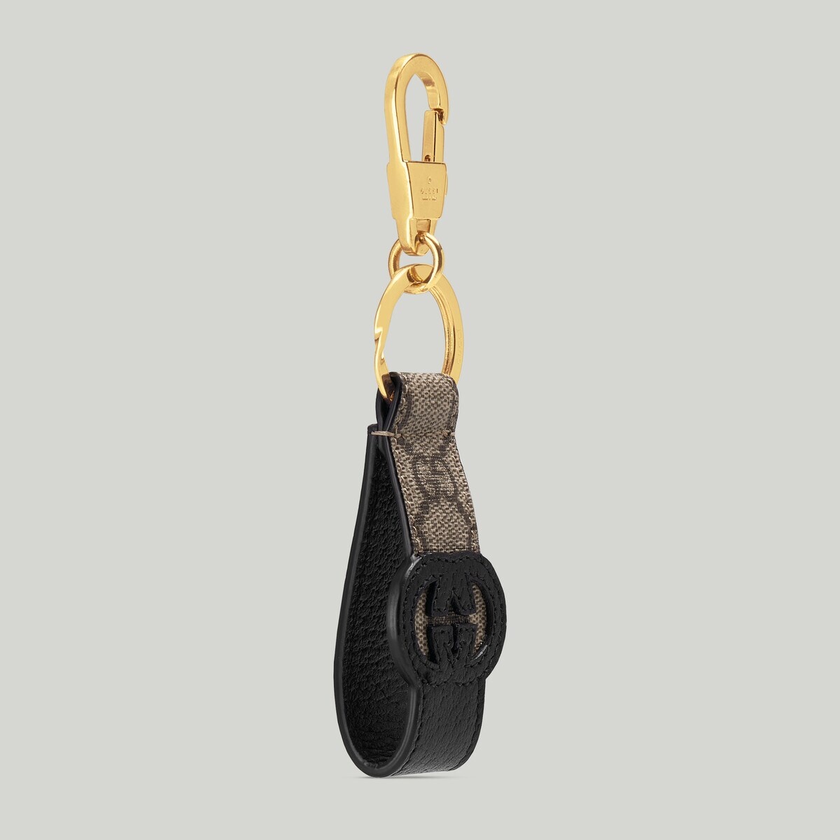 Keychain with cut-out Interlocking G - 3