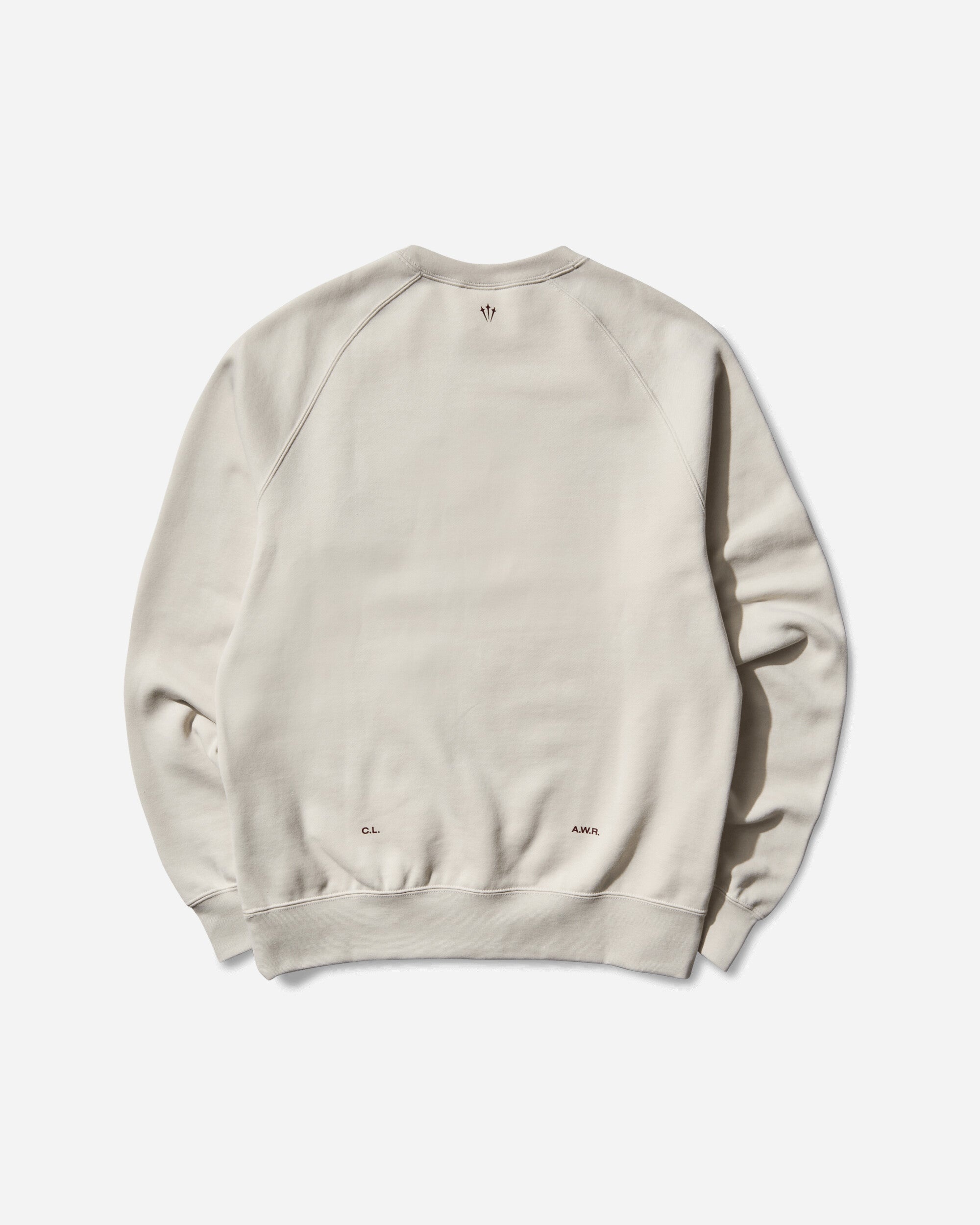 Men's NOCTA Fleece Crewneck Sweatshirt Light Orewood Brown - 2