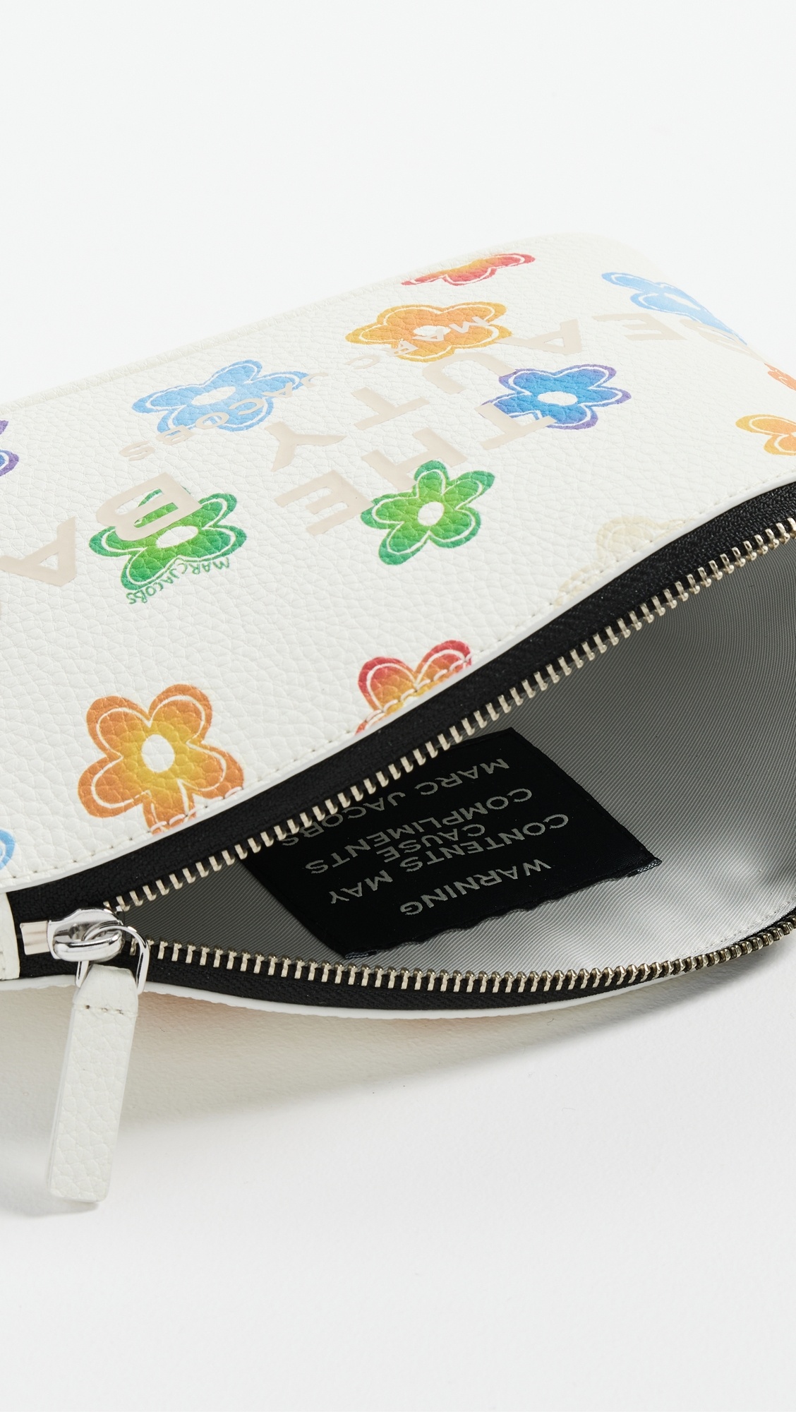 The Wild Daisy Leather Beauty Bag - 4