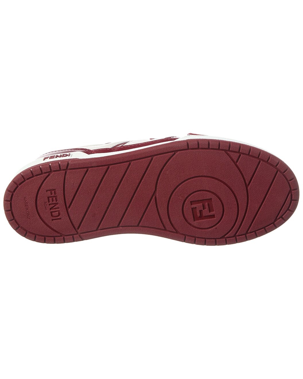 FENDI Match Leather Sneaker - 4