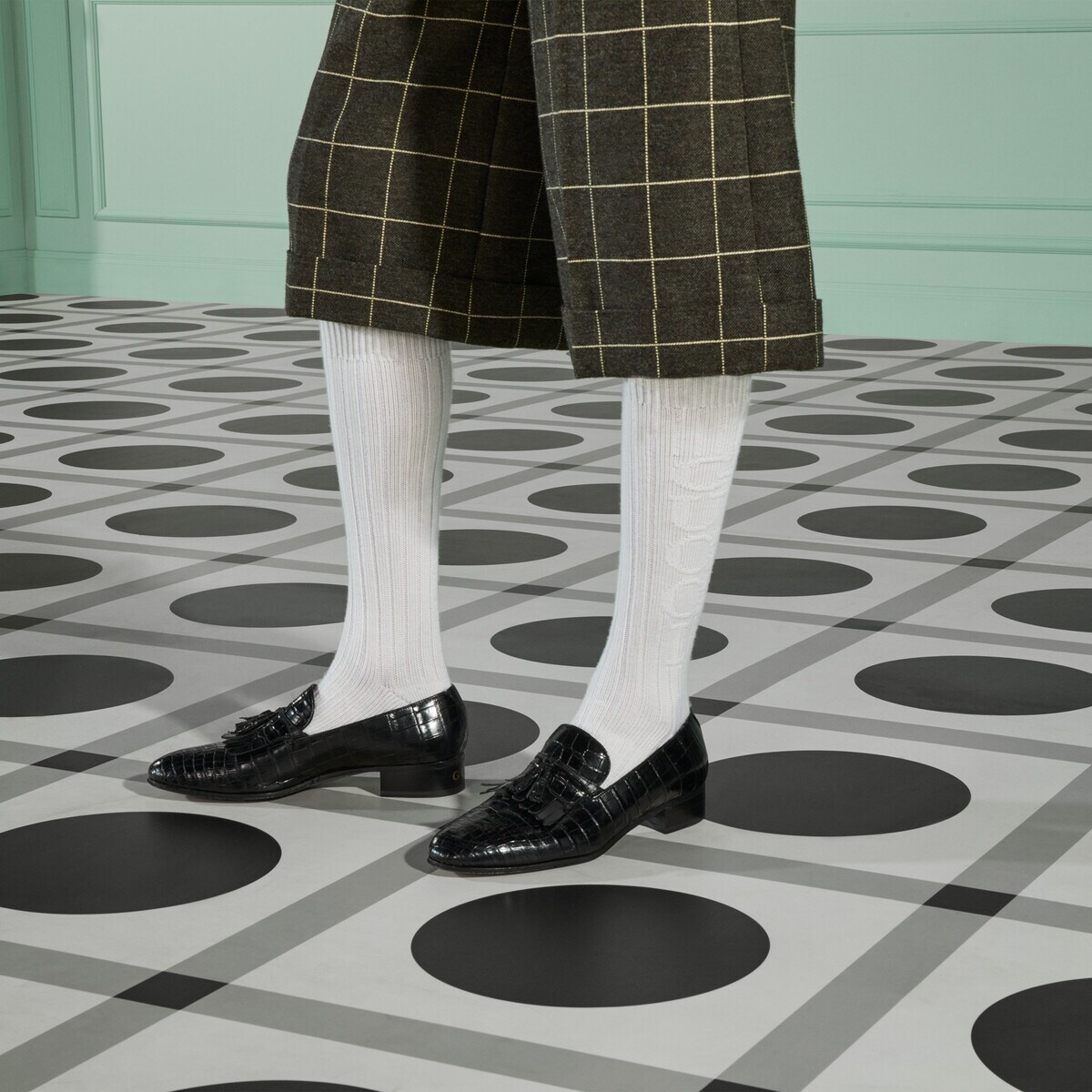 Gucci knit silk wool socks - 3