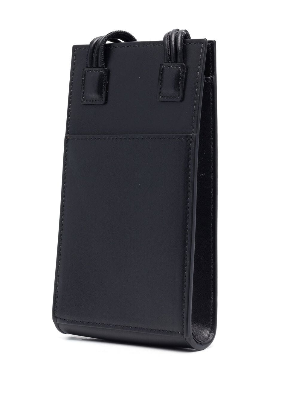 leather logo-detail neck bag - 3