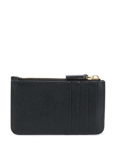 Marni logo embossed zip pouch outlook