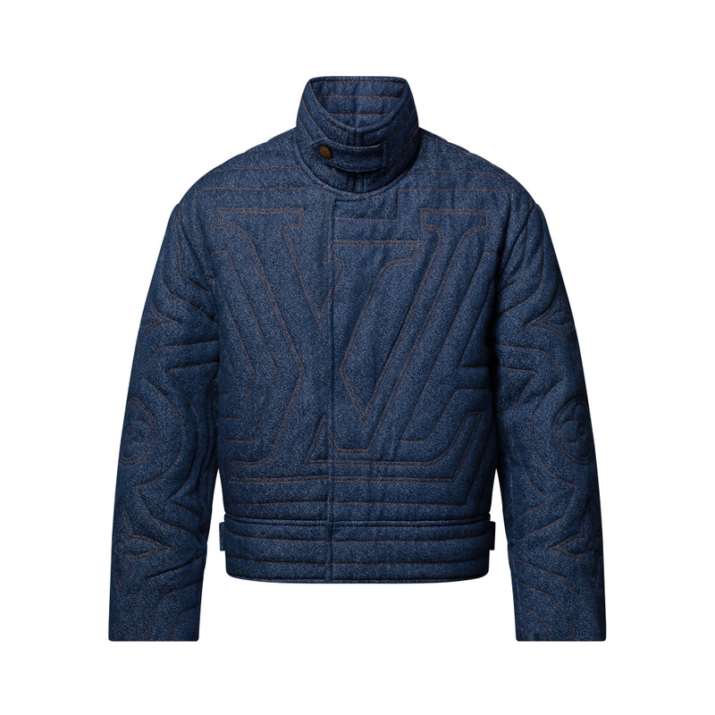 Quilted Denim Jacket 1