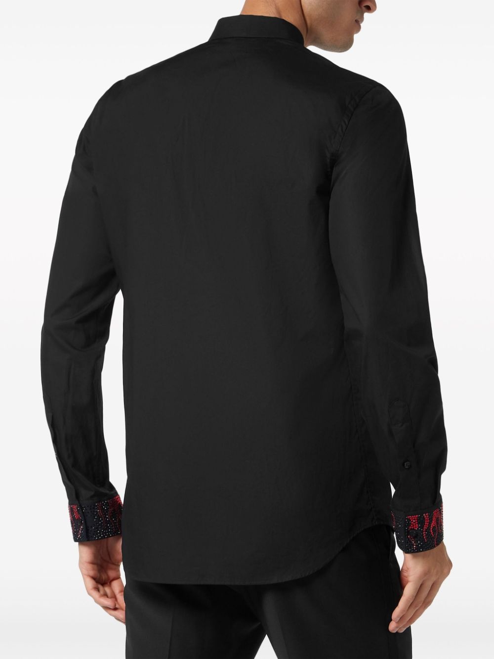 Sugar Daddy flame-trim shirt - 3