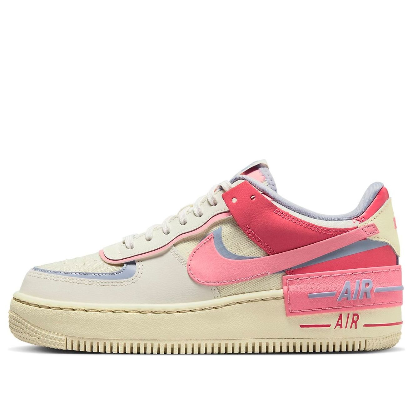 (WMNS)Nike Air Force 1 Low Shadow 'Coconut Milk Pink' DV7449-101 - 1