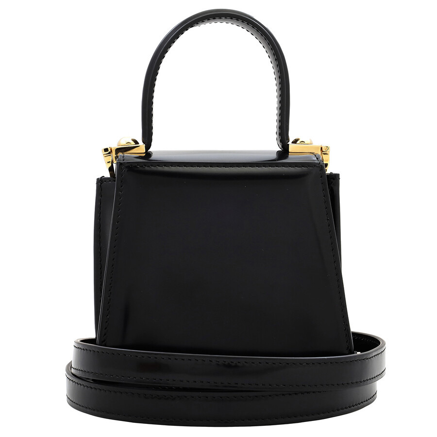 Ferragamo Ladies Black Micro Iconic Top Handle Bag - 4