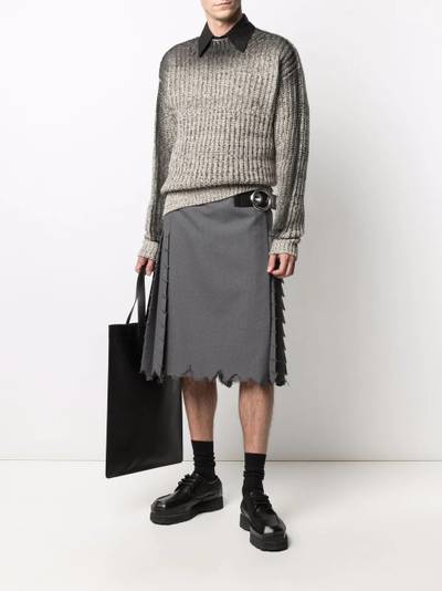 Marni gradient chunky-knit wool jumper outlook