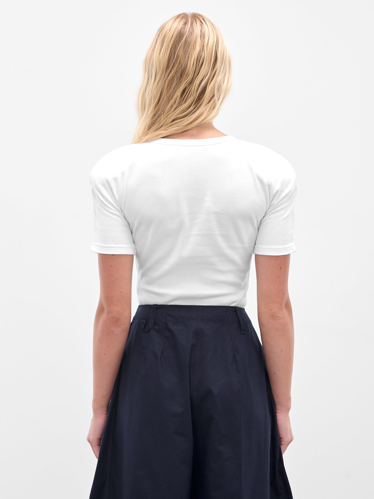 White 'Le Body Ovalo' Bodysuit - 3