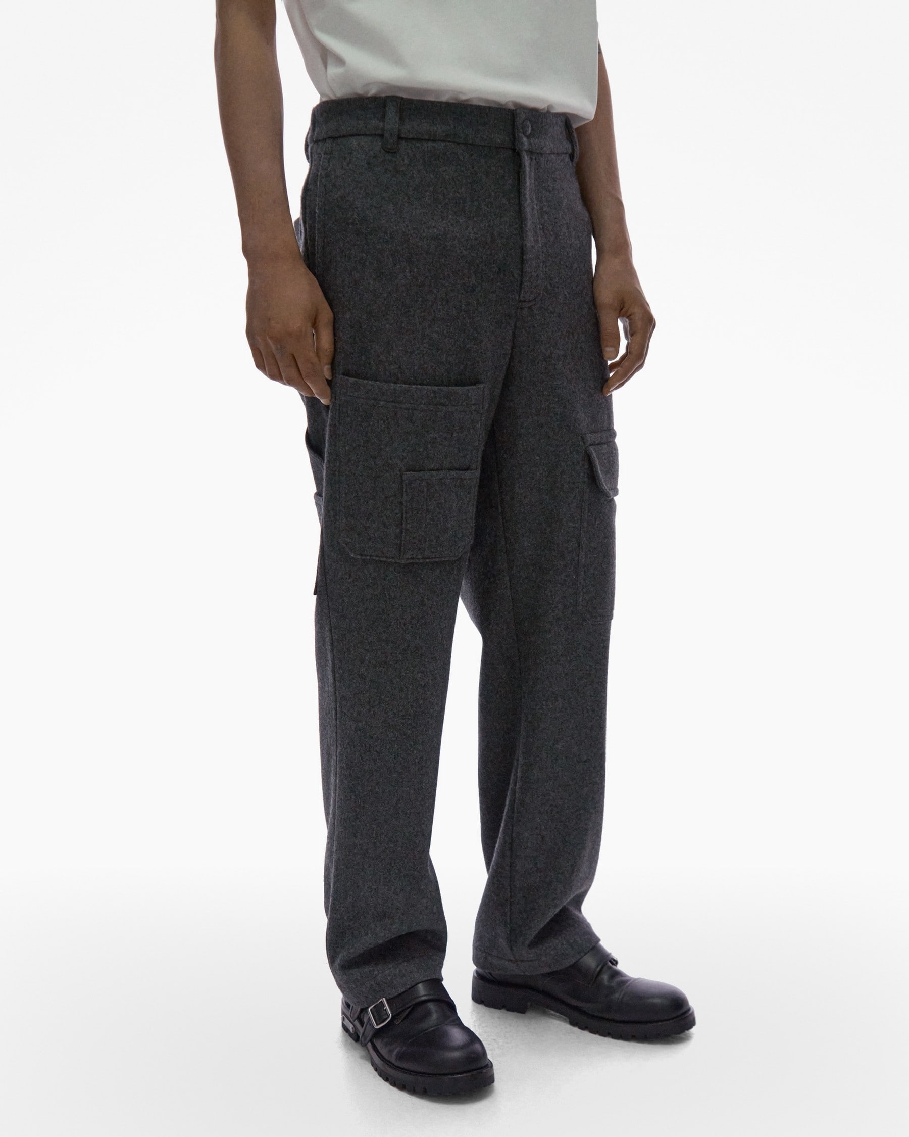 FLANNEL CARGO PANT - 5