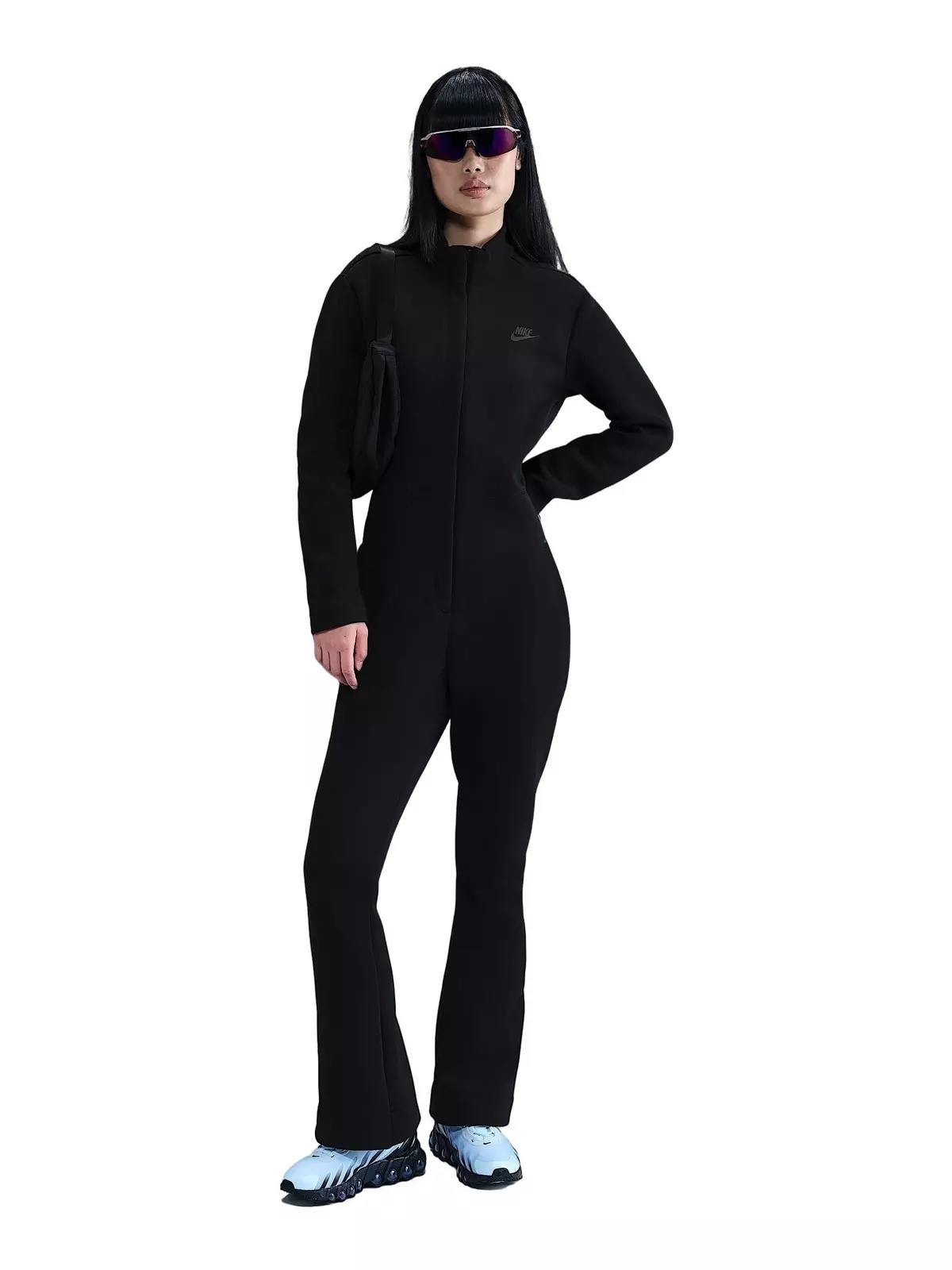 Women's Sportswear Tech Fleece Jumpsuit -Black - 4