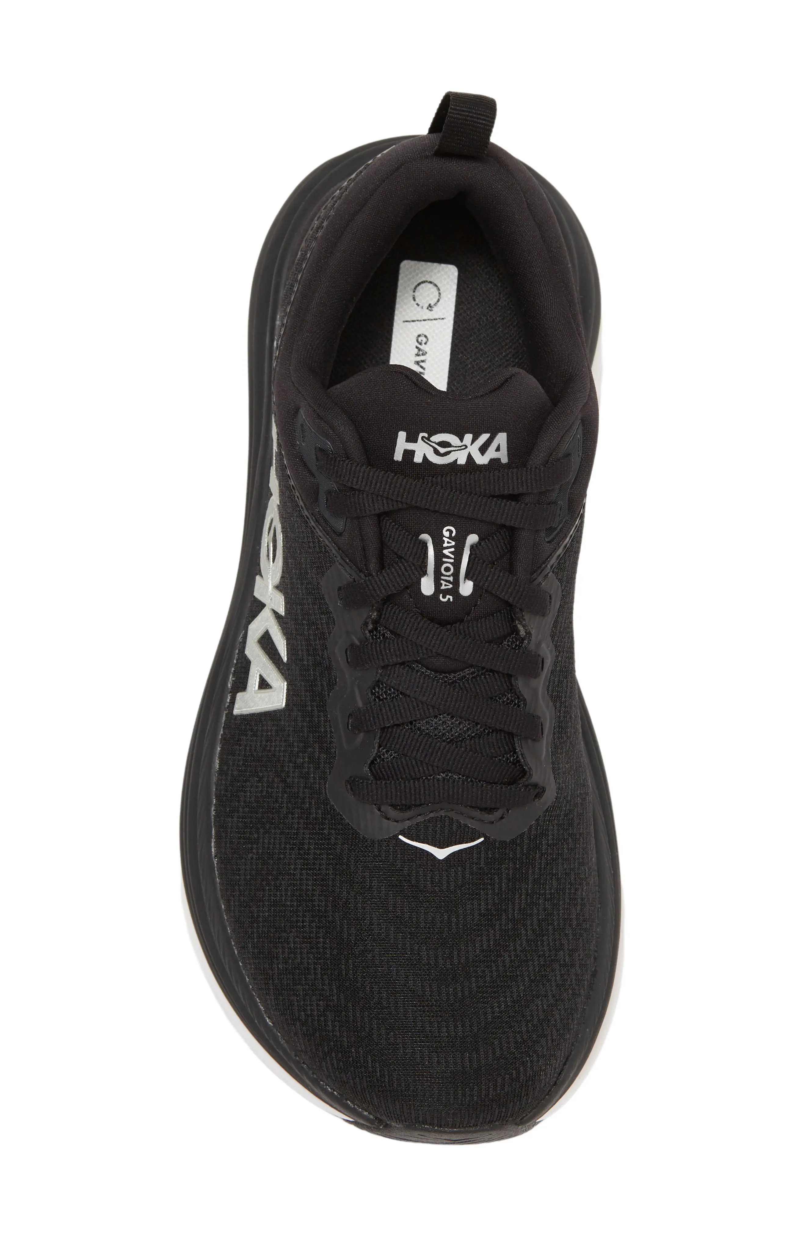 Gaviota 5 Running Shoe in Black /White - 5