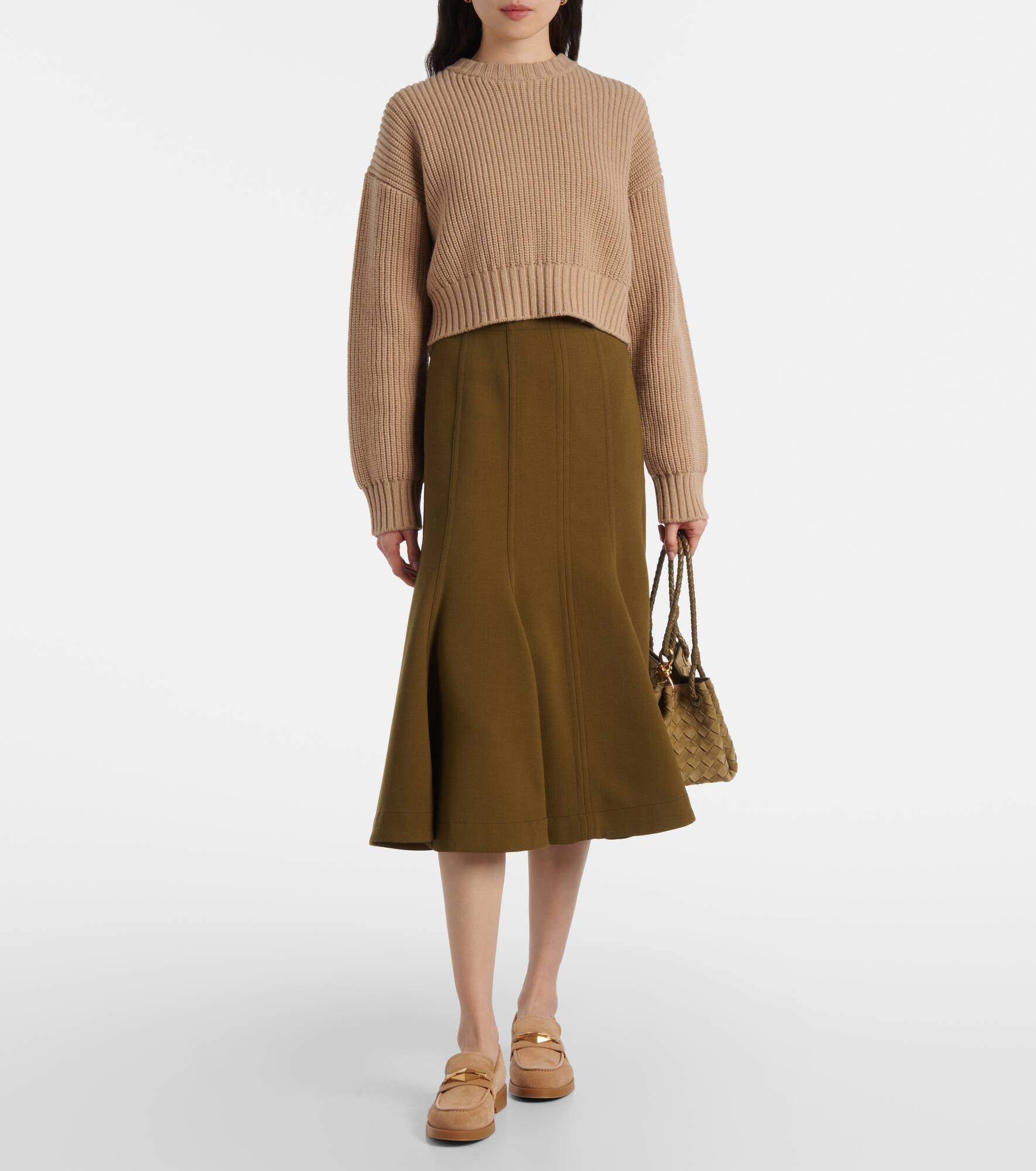 Maddie Diamond suede loafers - 3